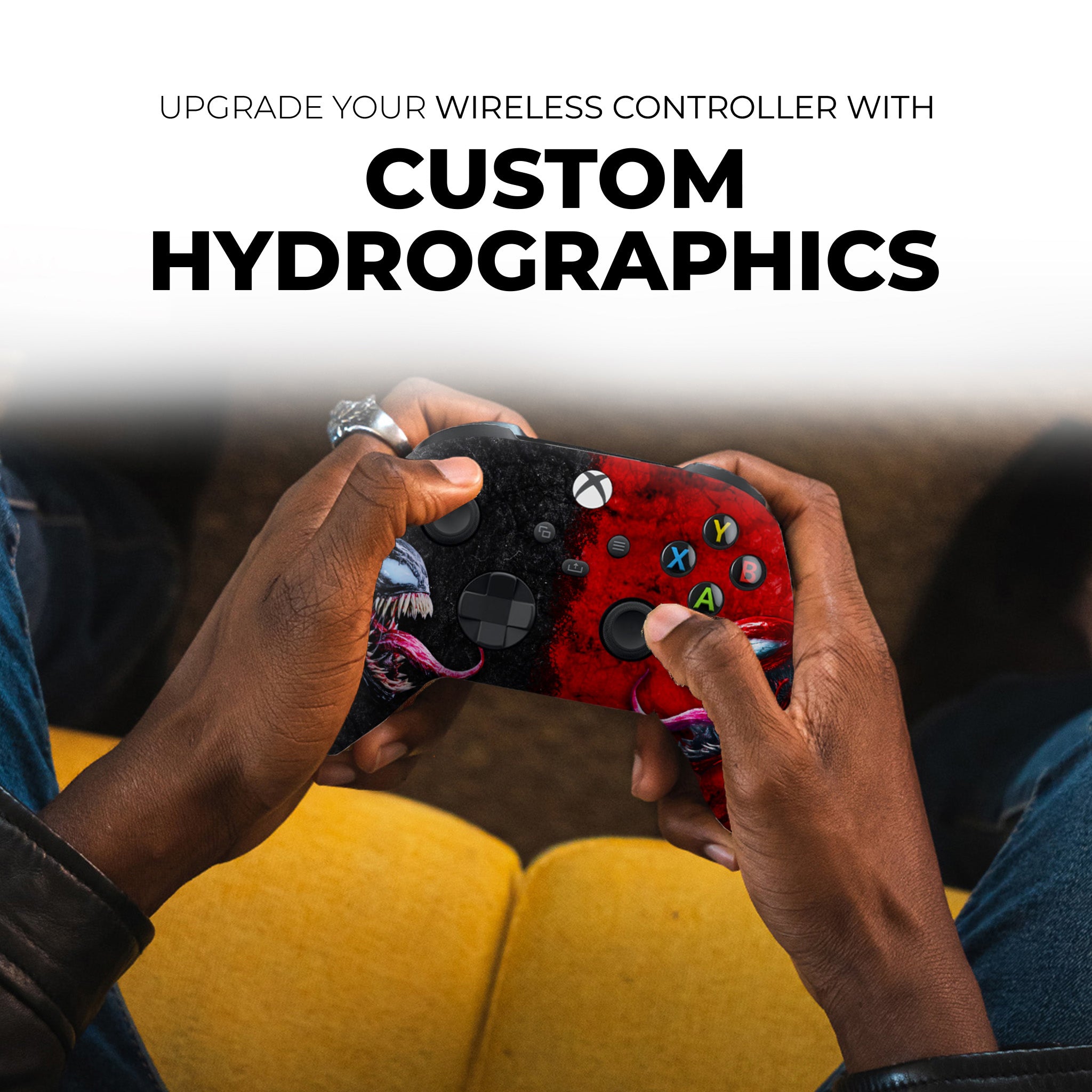 Venom VS Carnage inspired Xbox Series X controller
