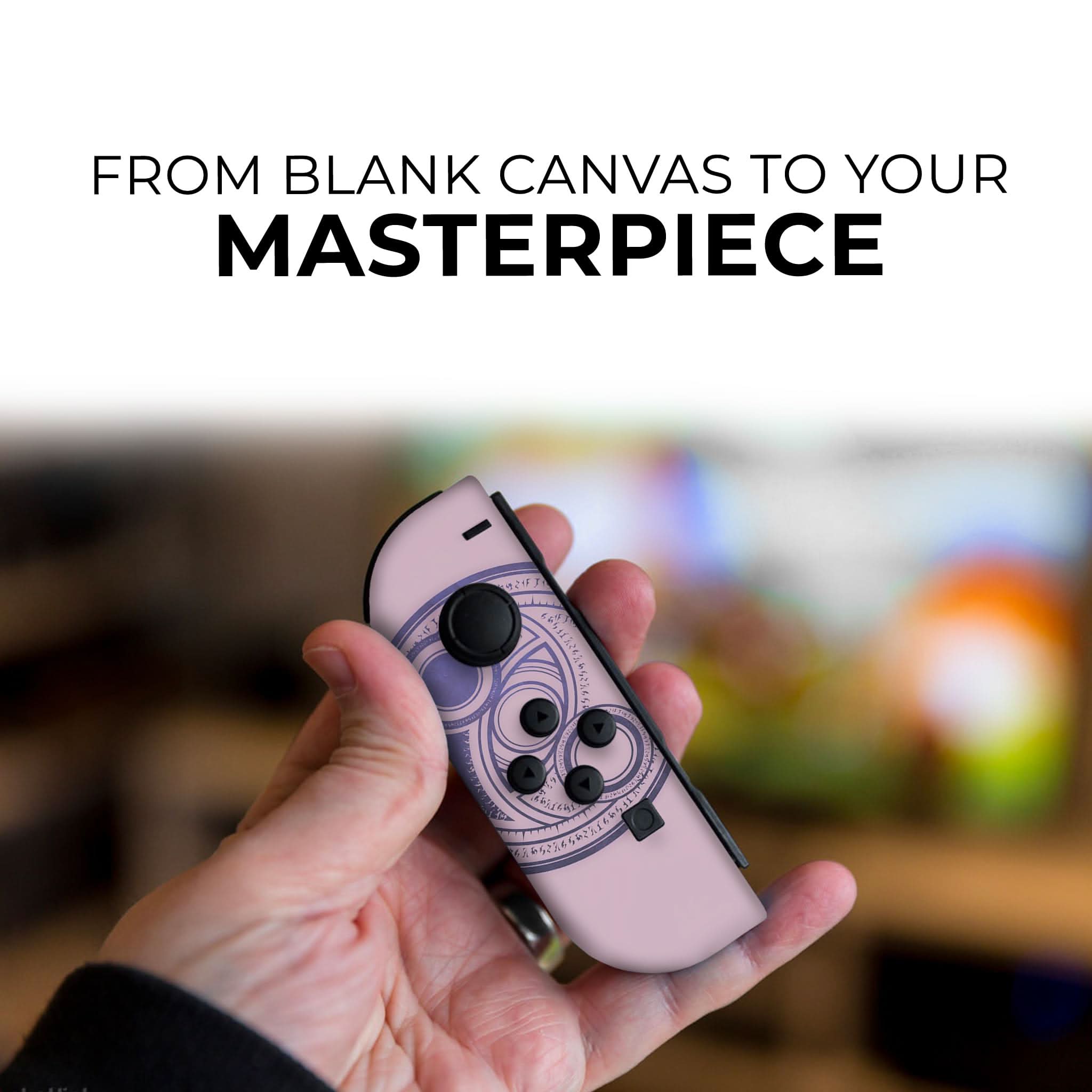 Bayoneta Nintendo Switch Joycons with Advanced Permanent Hydro-Dip Technology