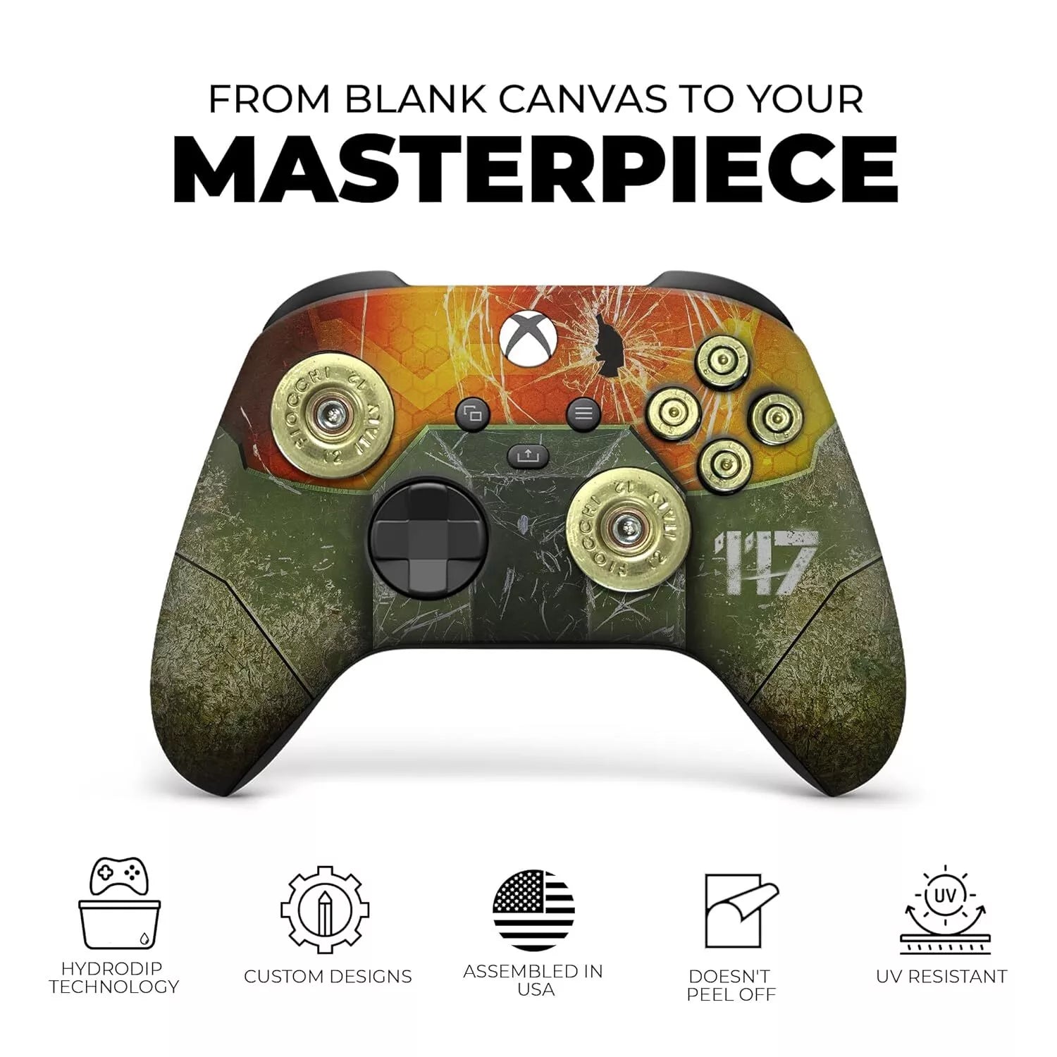 Bullet Hallo Infinity Master Chief Xbox Series X Controller