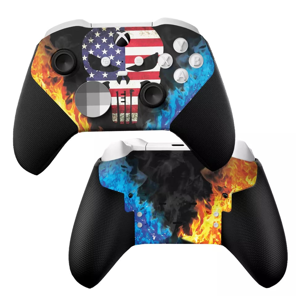 American Warrior X-box Elite Series 2 Core Front & Back hydro-dip Only