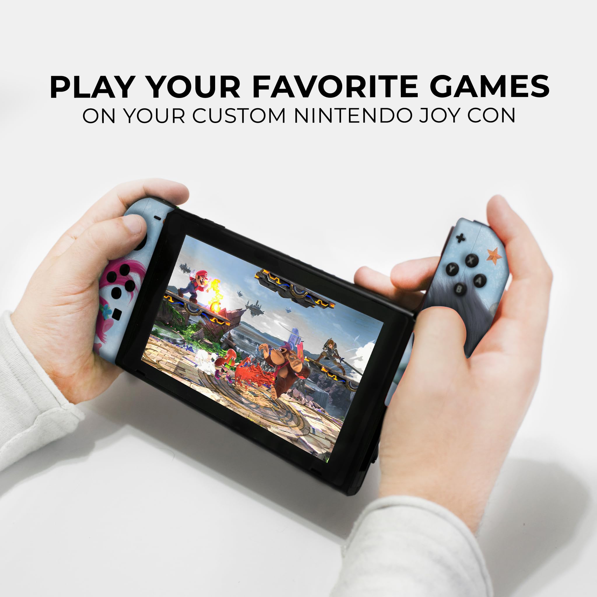 Trolls holiday Switch Joy-Con Left and Right Controllers