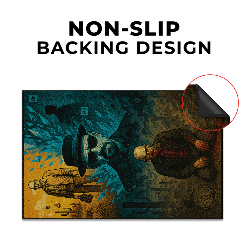 Breaking Bad Inspired Decor Rug- 62x40 inches