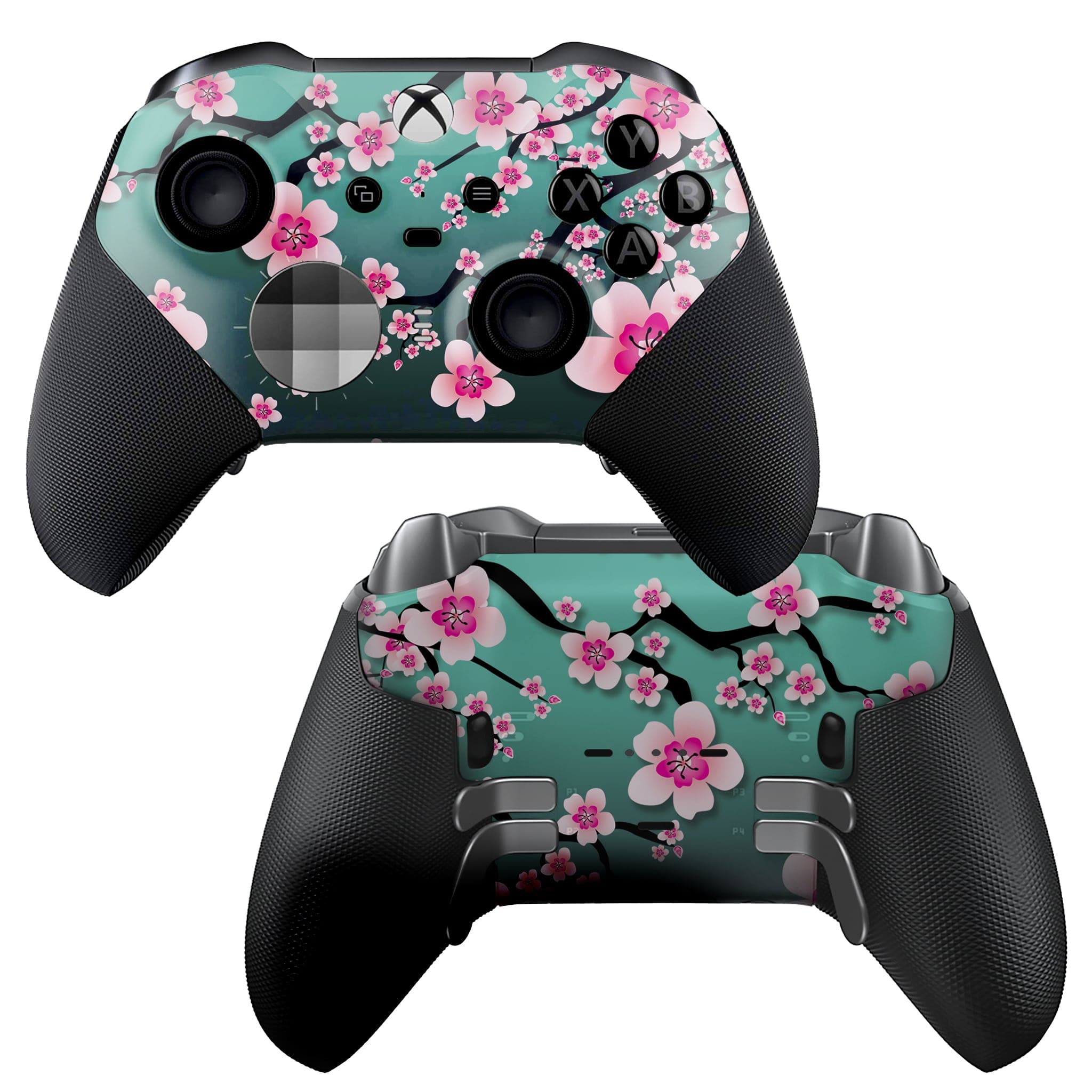 Cherry Blossom Xbox Elite Series 2 Controller Front & Back hydro-dip Only
