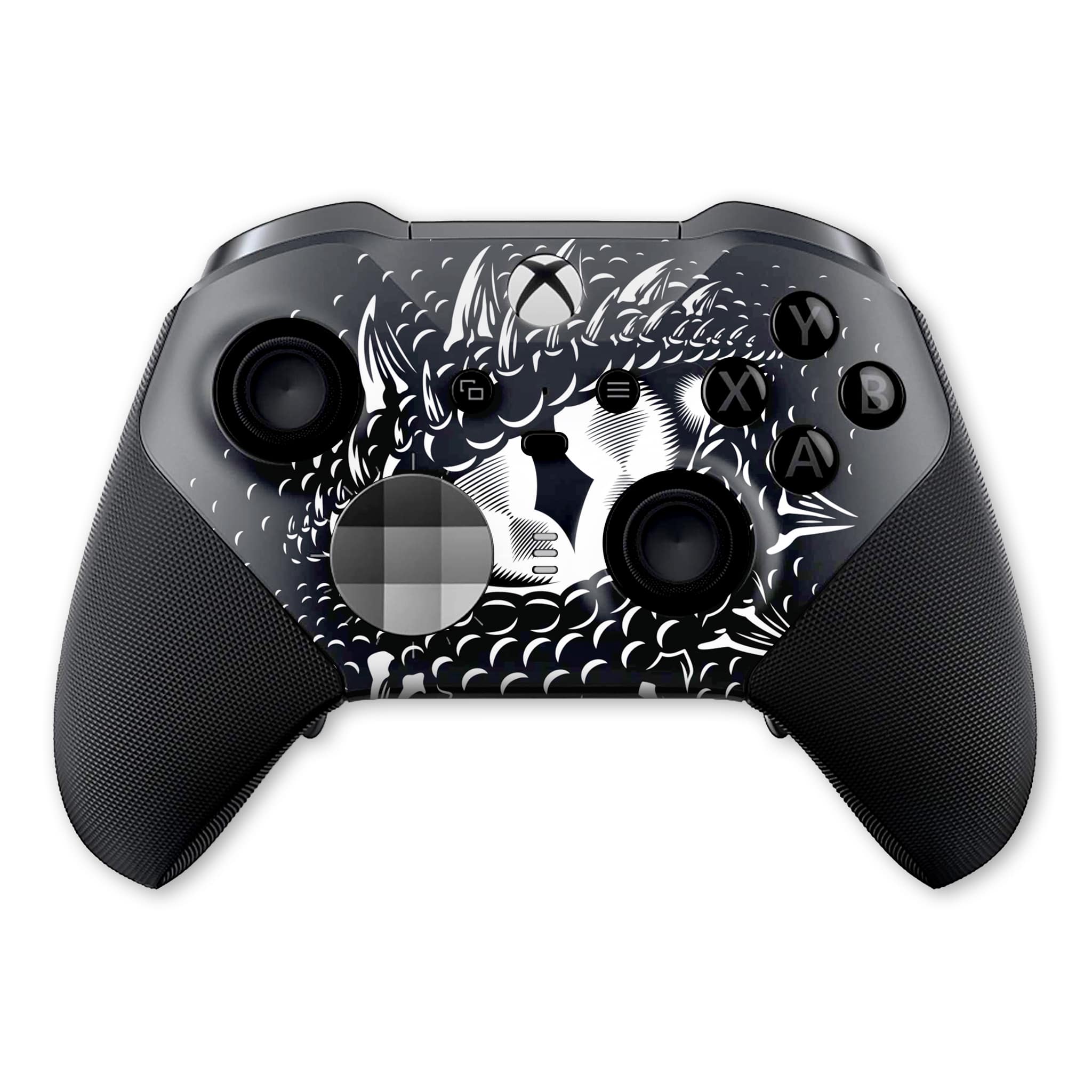 Smaug Dragon Eyes Xbox Elite Series 2 Controller Front Hydro-dip Only