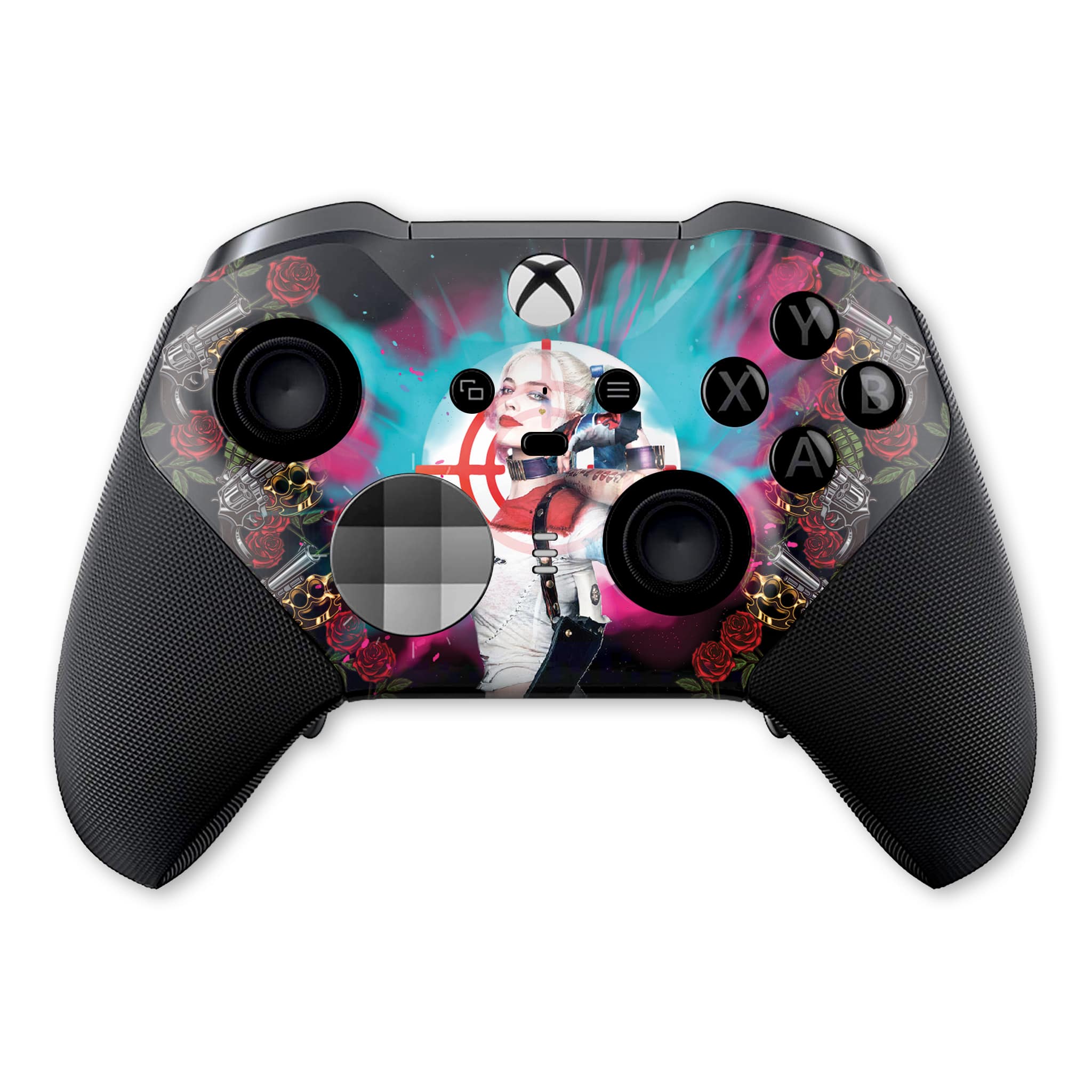 Harley Quinn Xbox Elite Series 2 Controller Front Hydro-dip Only