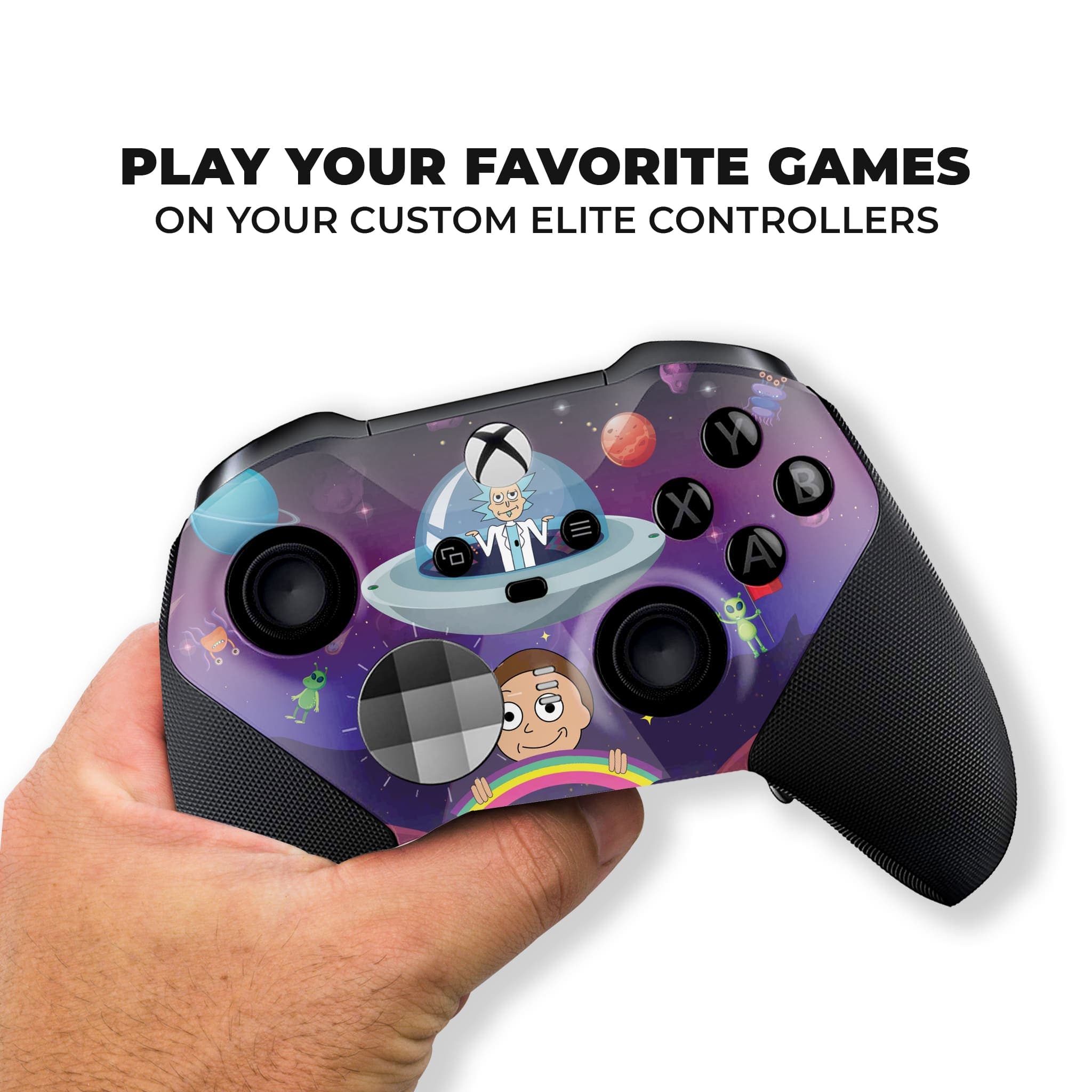 Rick & Morty in Space Xbox Elite Series 2 Controller - Dream Controller