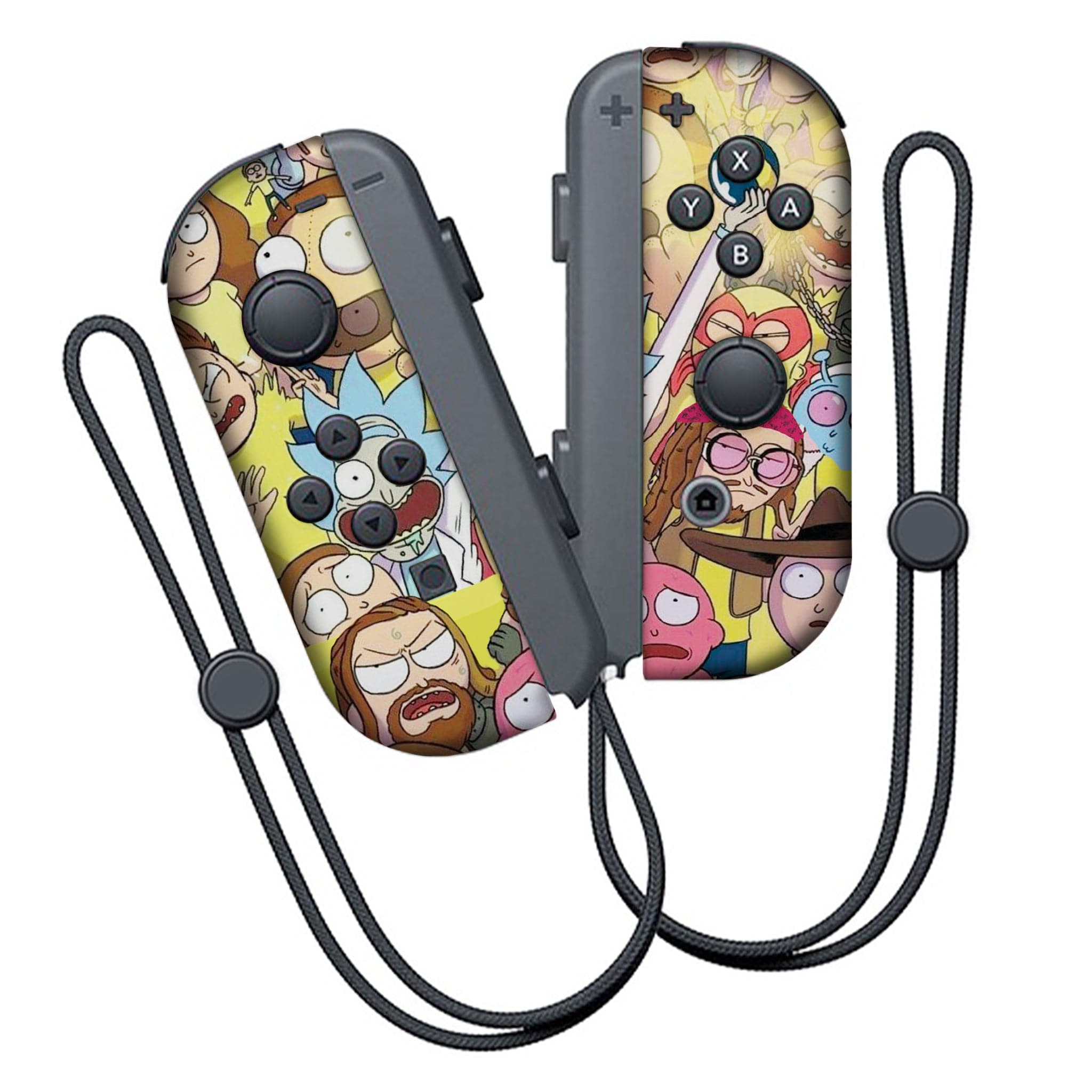 Nintendo Switch Joy-Con [L/R] Controllers - Rick and Morty