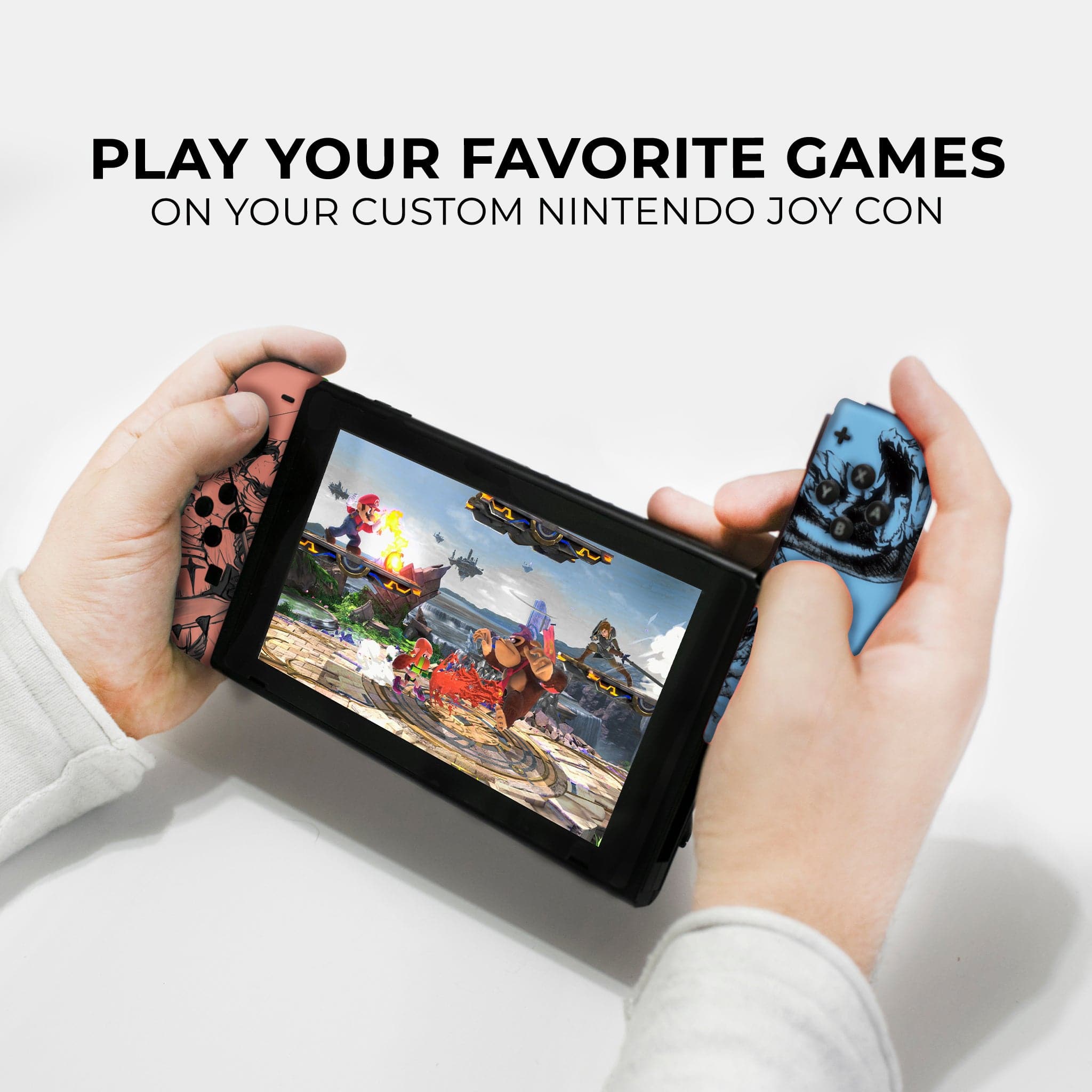 Monster Hunter Inspired Nintendo Switch Joy-Con Left and Right Switch Controllers by Nintendo