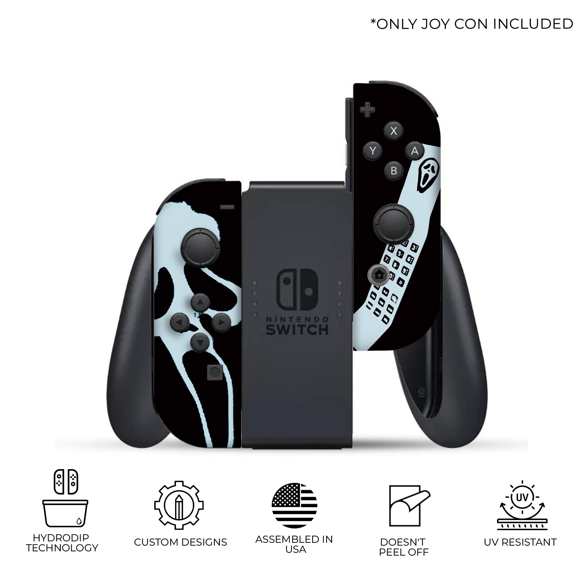 Scream Inspired Nintendo Switch Joy-Con Left and Right Switch Controllers by Nintendo