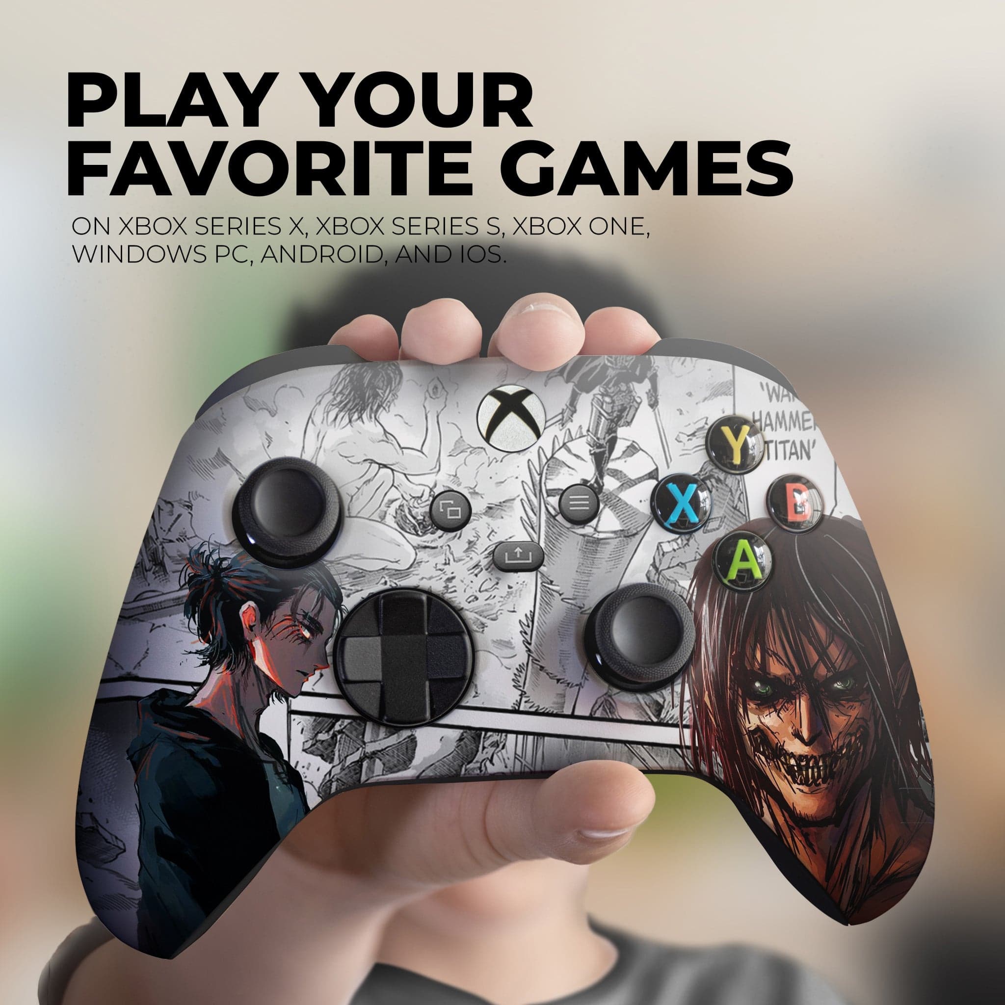 Attack on Titan Custom Xbox Series X Controller - Dream Controller