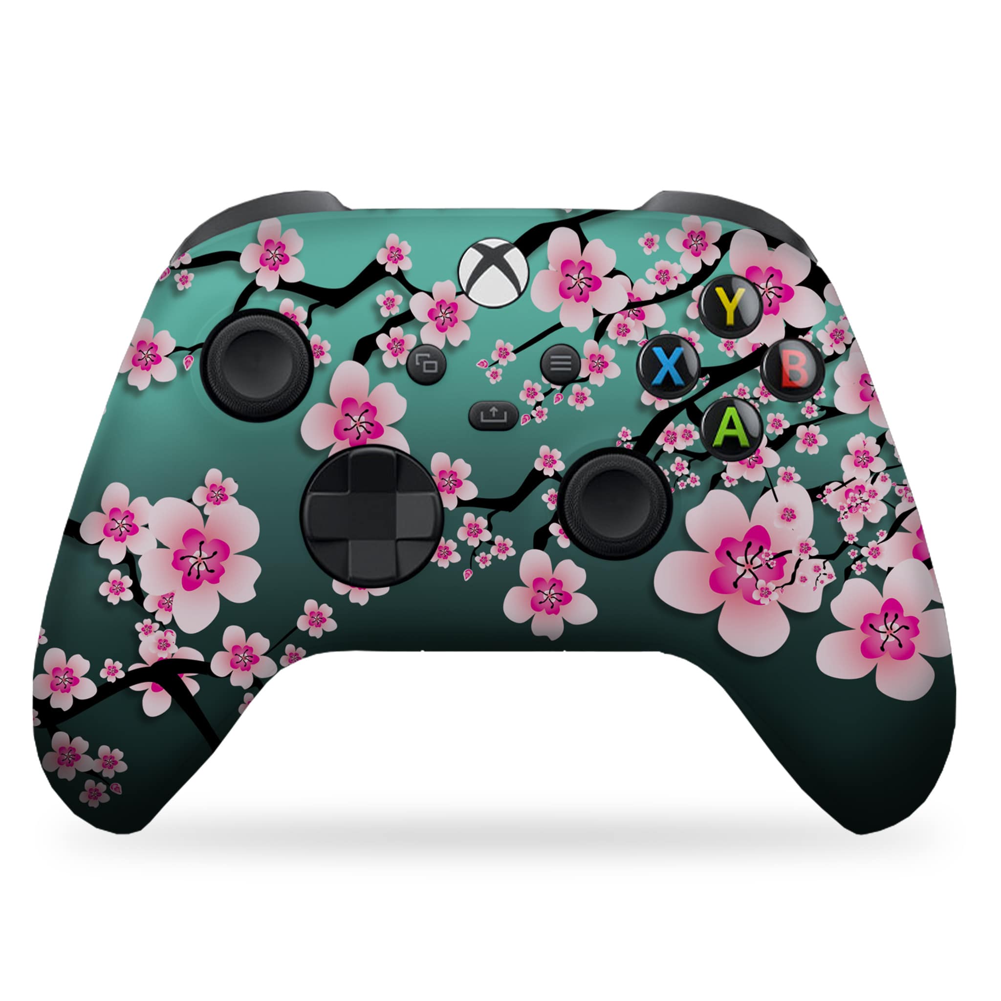 Cherry Blossom Xbox Series X Controller Front Print Only