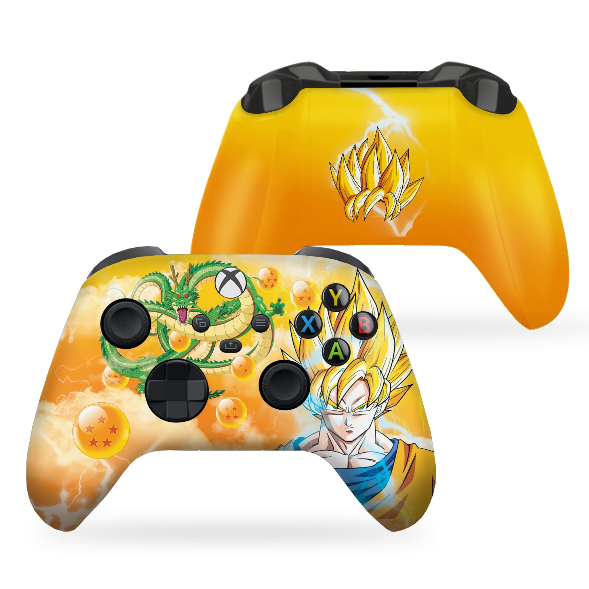DBZ Goku & Shenron Xbox Series X Controller Front and Back Print