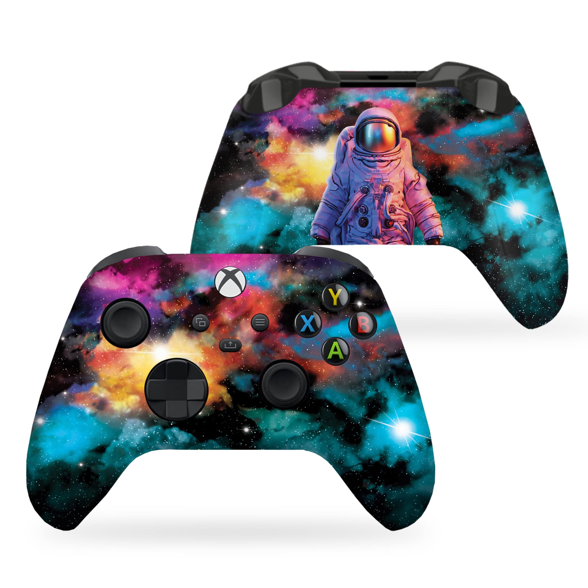 Galaxy Xbox Series X Controller Front and Back Print