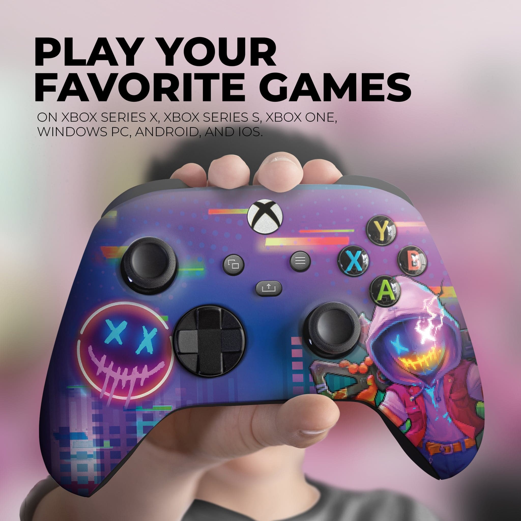 Neon Abyss inspired Xbox Series X Controller