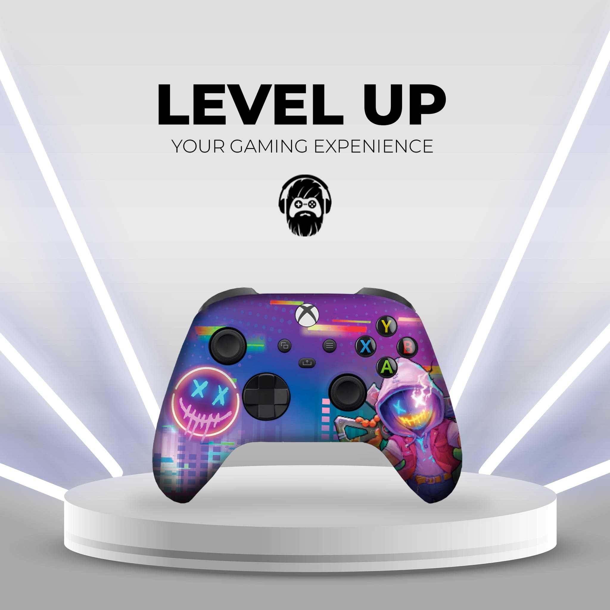 Neon Abyss inspired Xbox Series X Controller