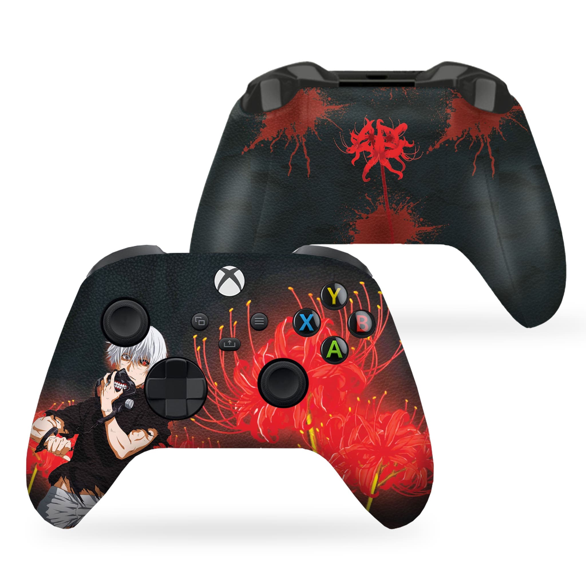 Tokyo Ghoul Xbox Series X Controller Front and Back Print