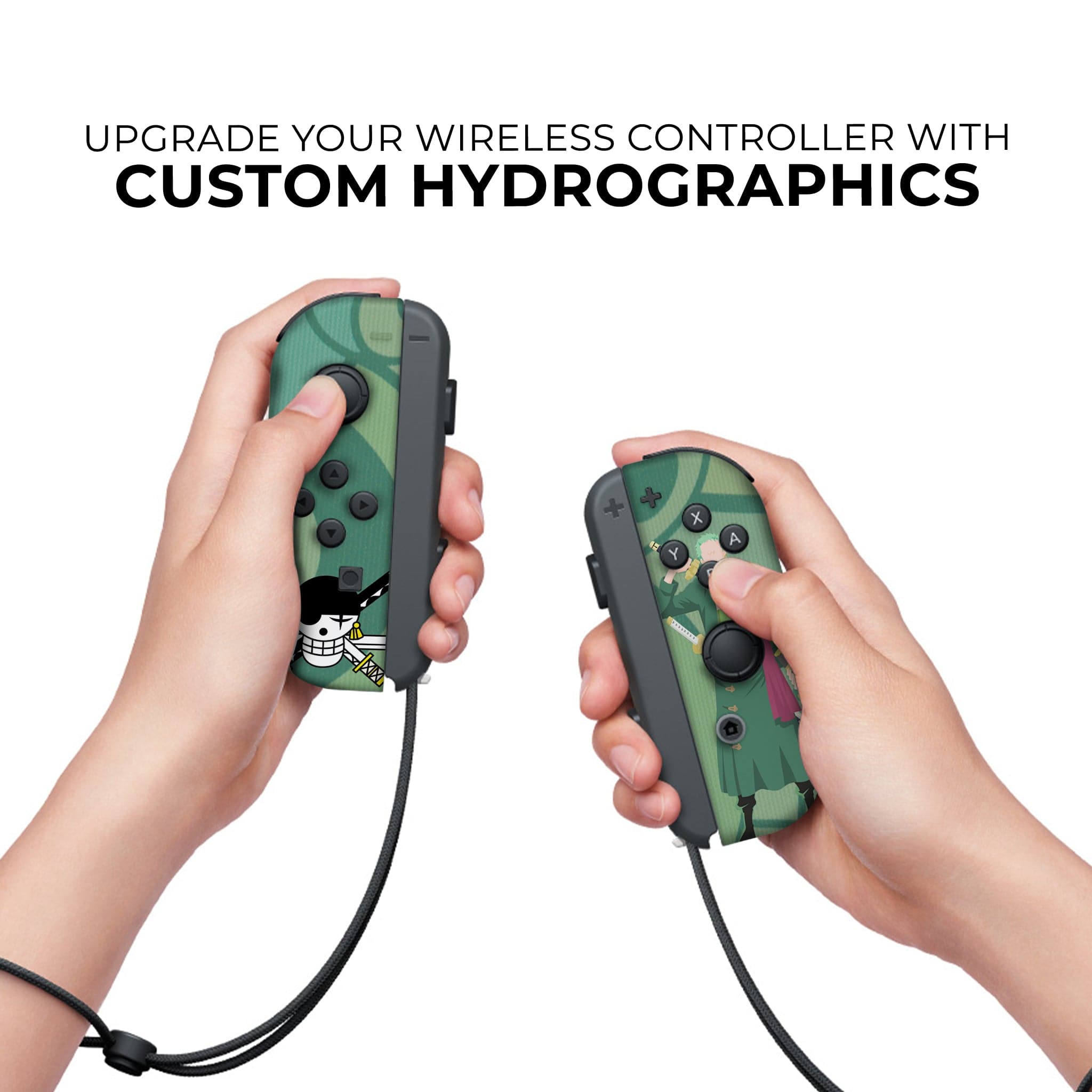 Zoro One Piece Inspired Nintendo Switch Joy-Con Left and Right Switch Controllers by Nintendo