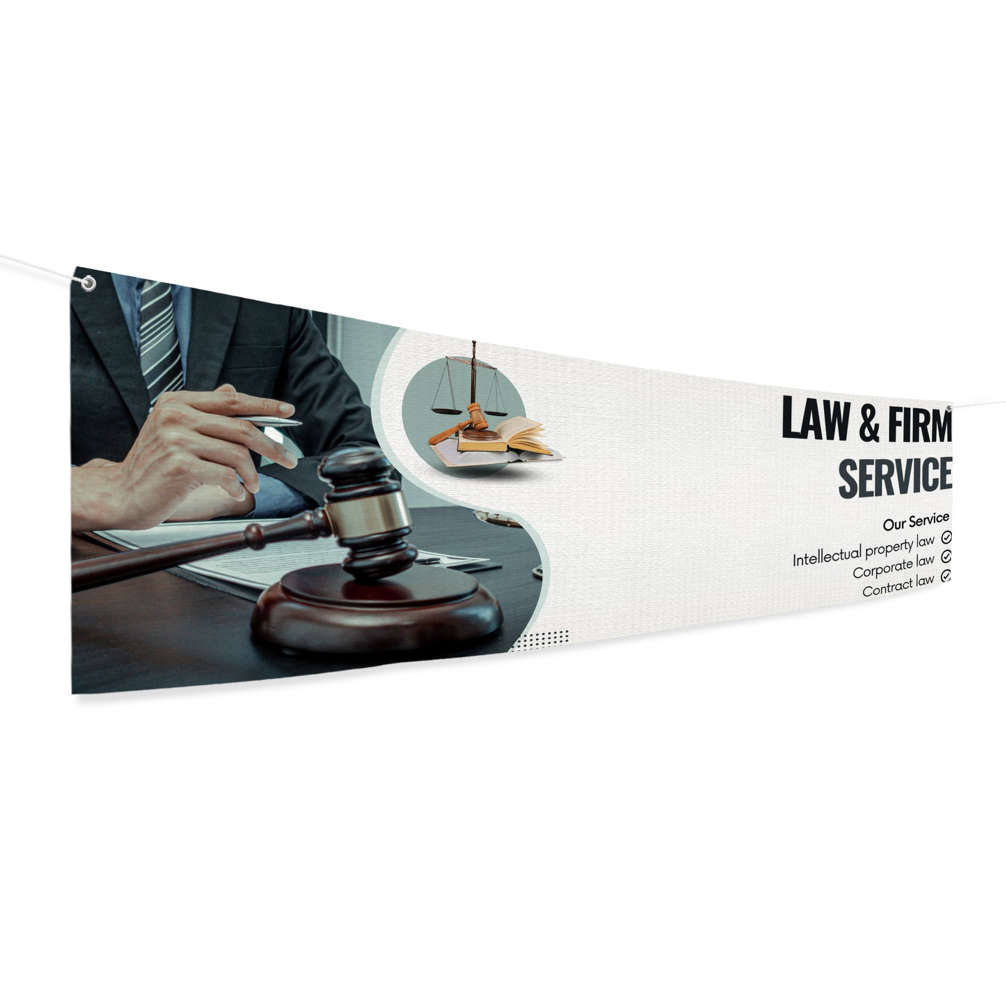Law & Firm Service Large Banner