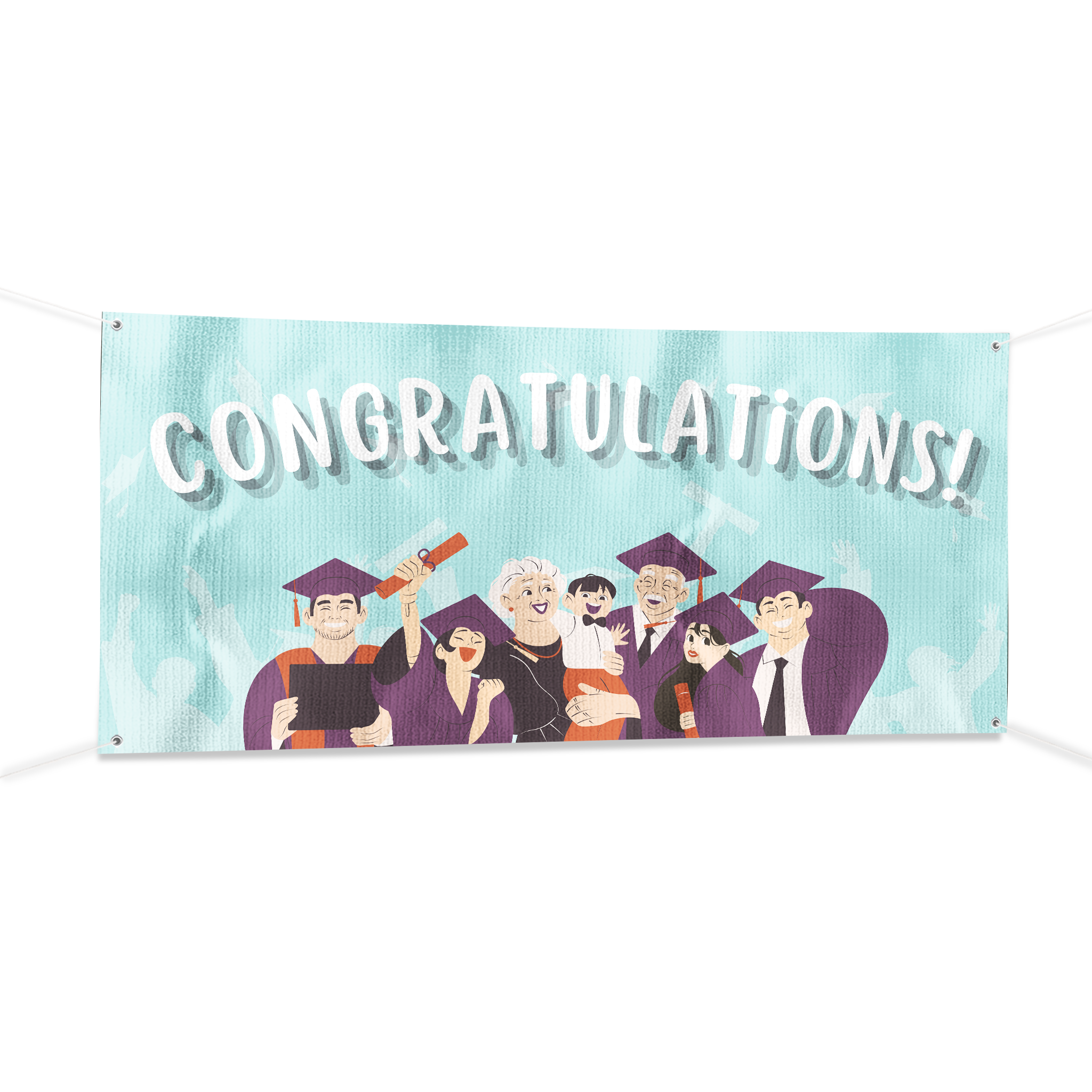 Congratulations Grad Large Banner