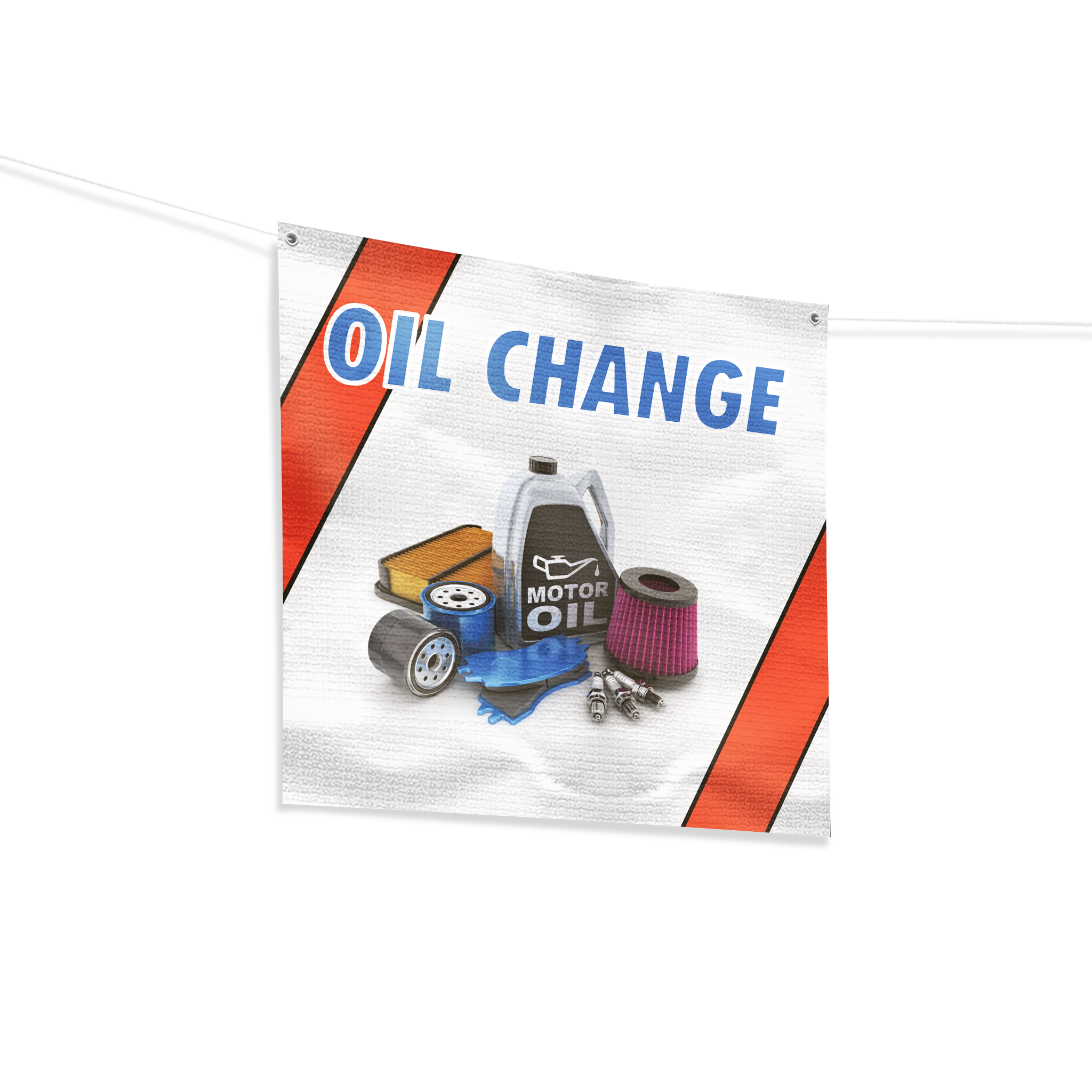 Oil Change Large Banner