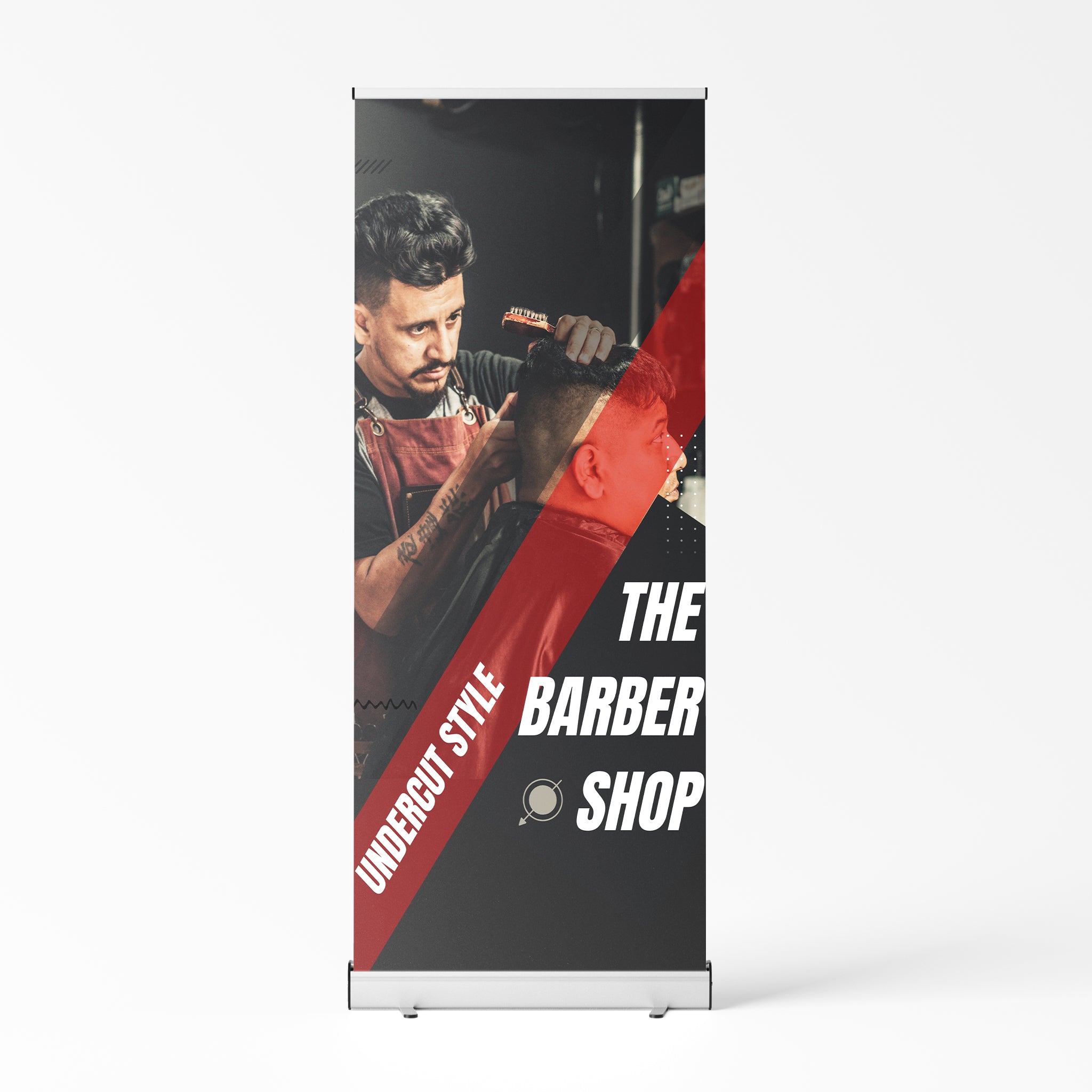 Barber Shop Retractable Banner