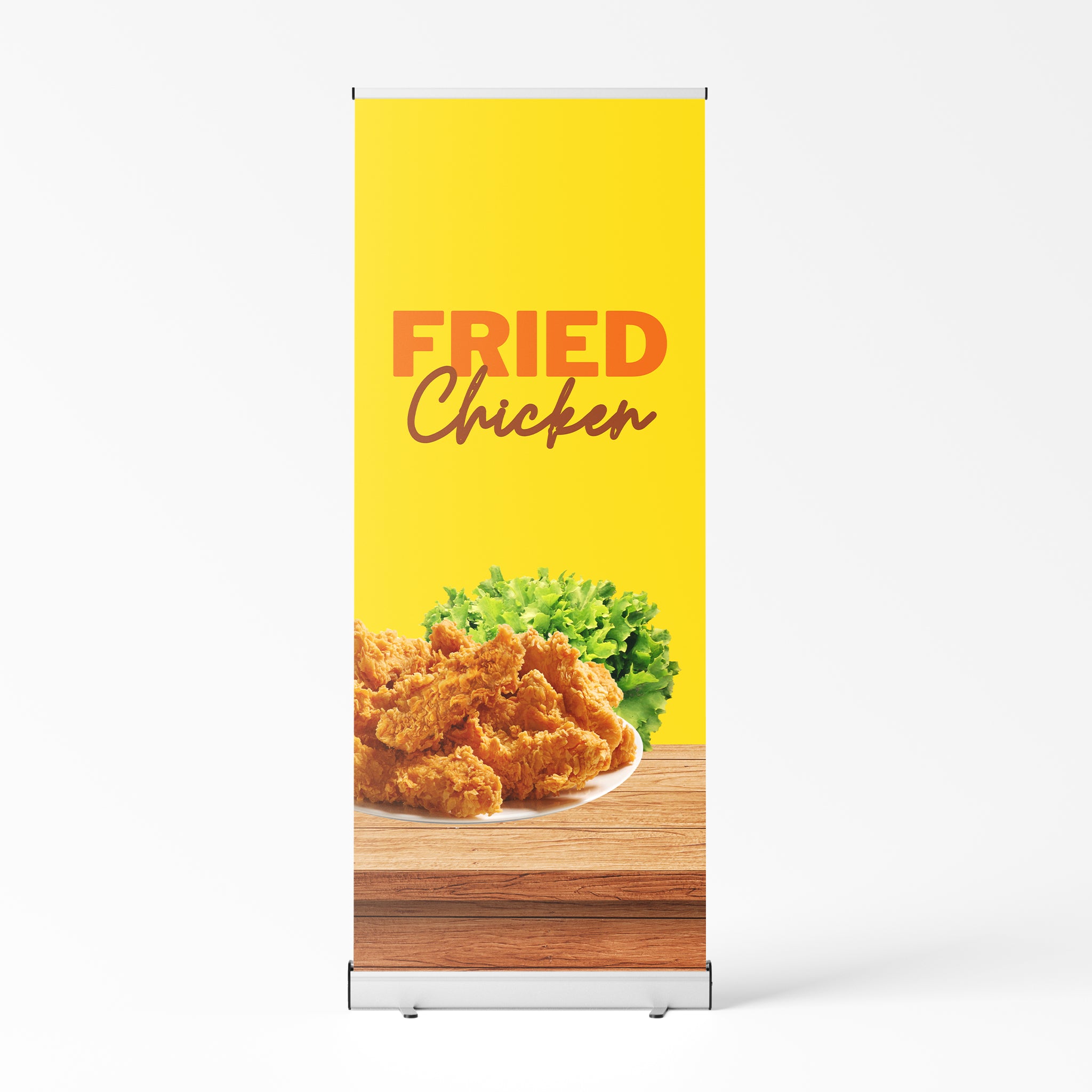 Fried Chicken Retractable Banner