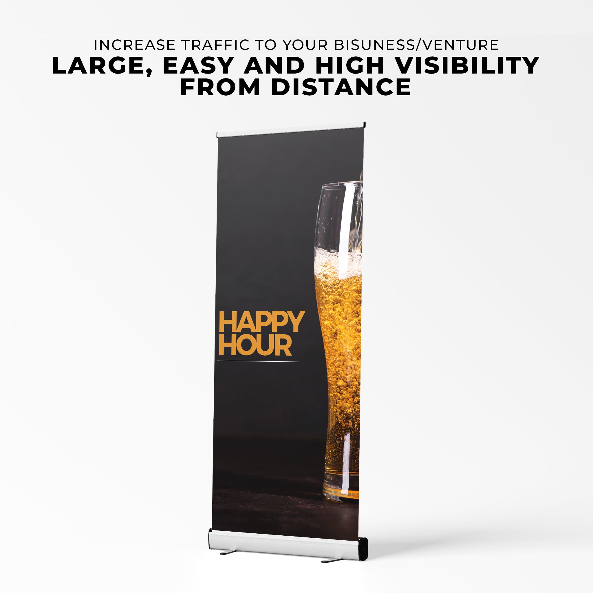 Happy Hours 2 Retractable Banner
