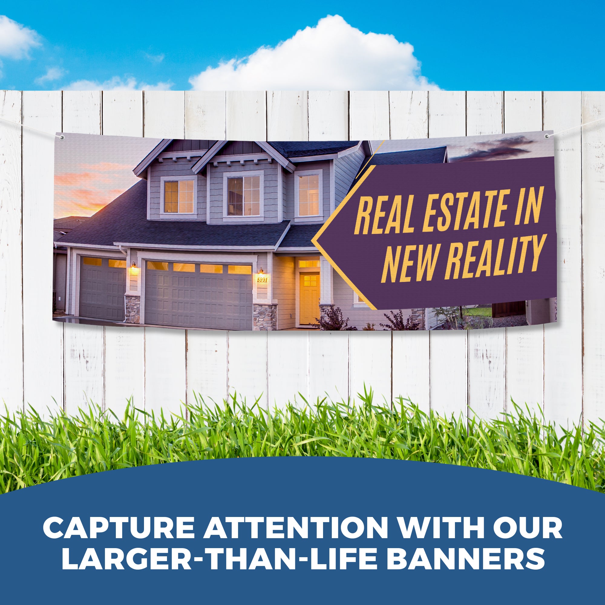 Real Estate in New Reality Large Banner