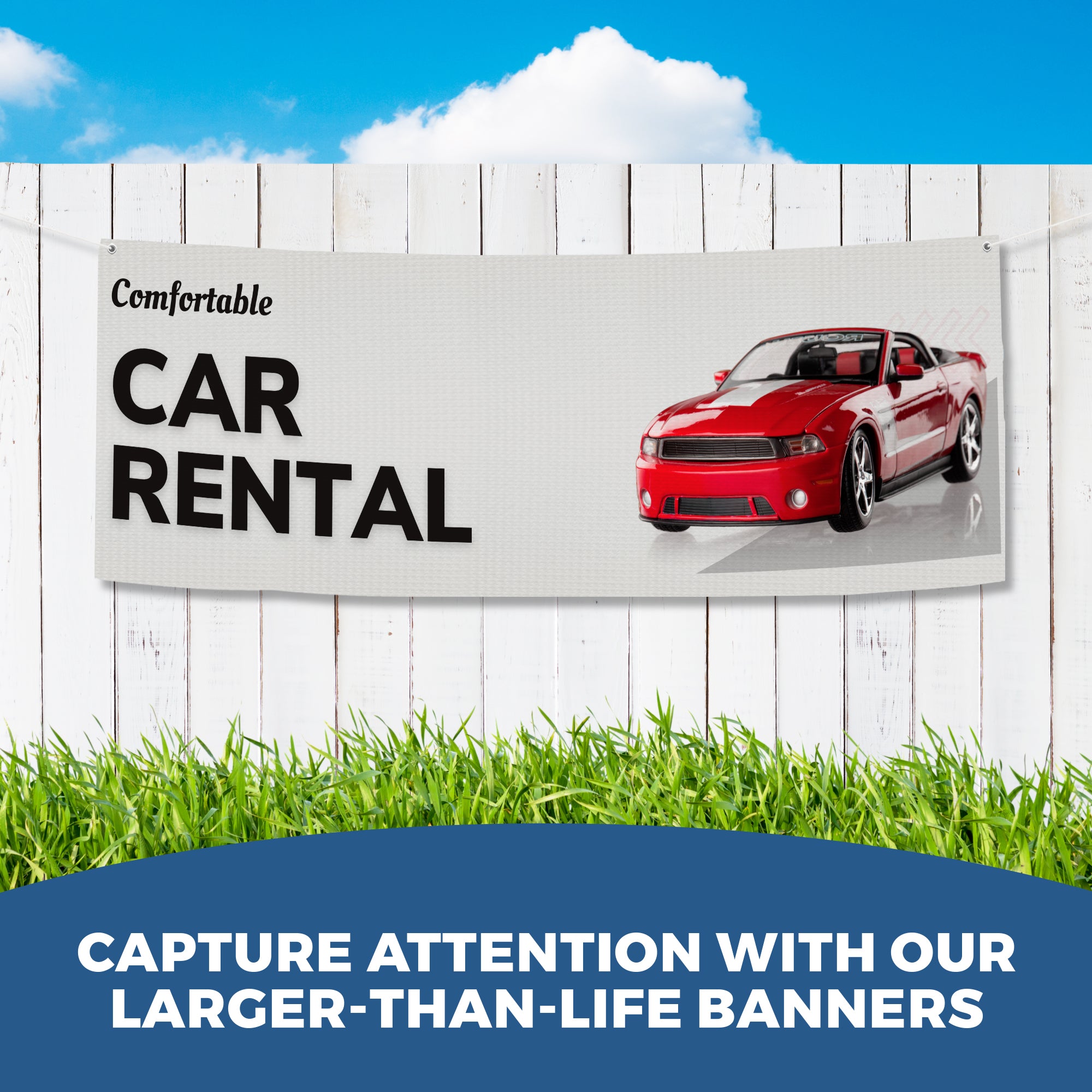Car Rental Large Banner