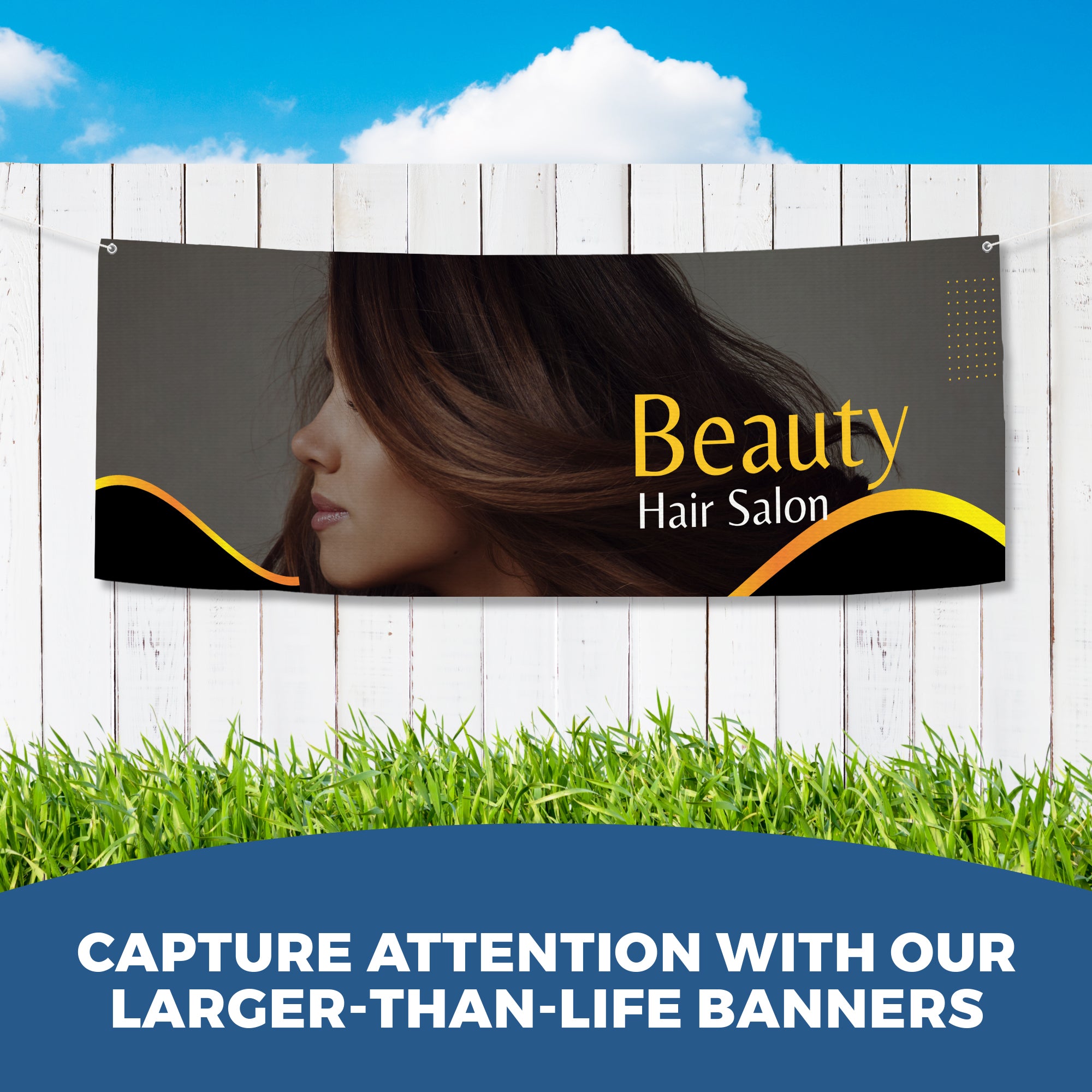 Beauty Hair Salon Large Banner