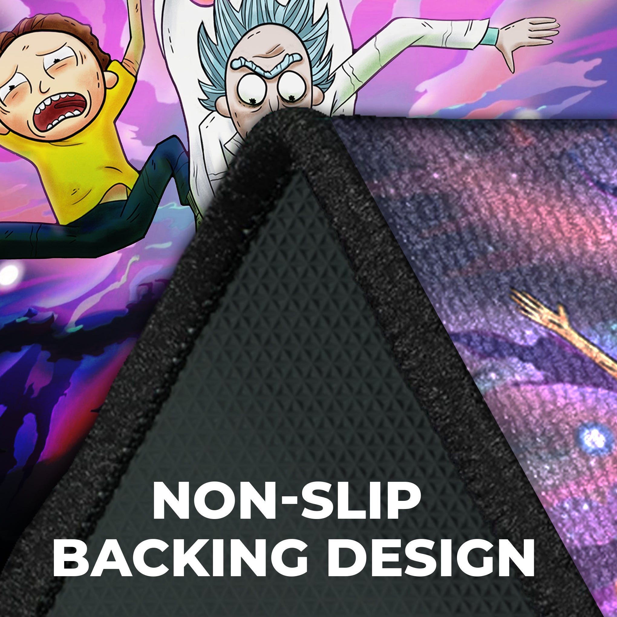 Rick and Morty RGB LED Mousepads 