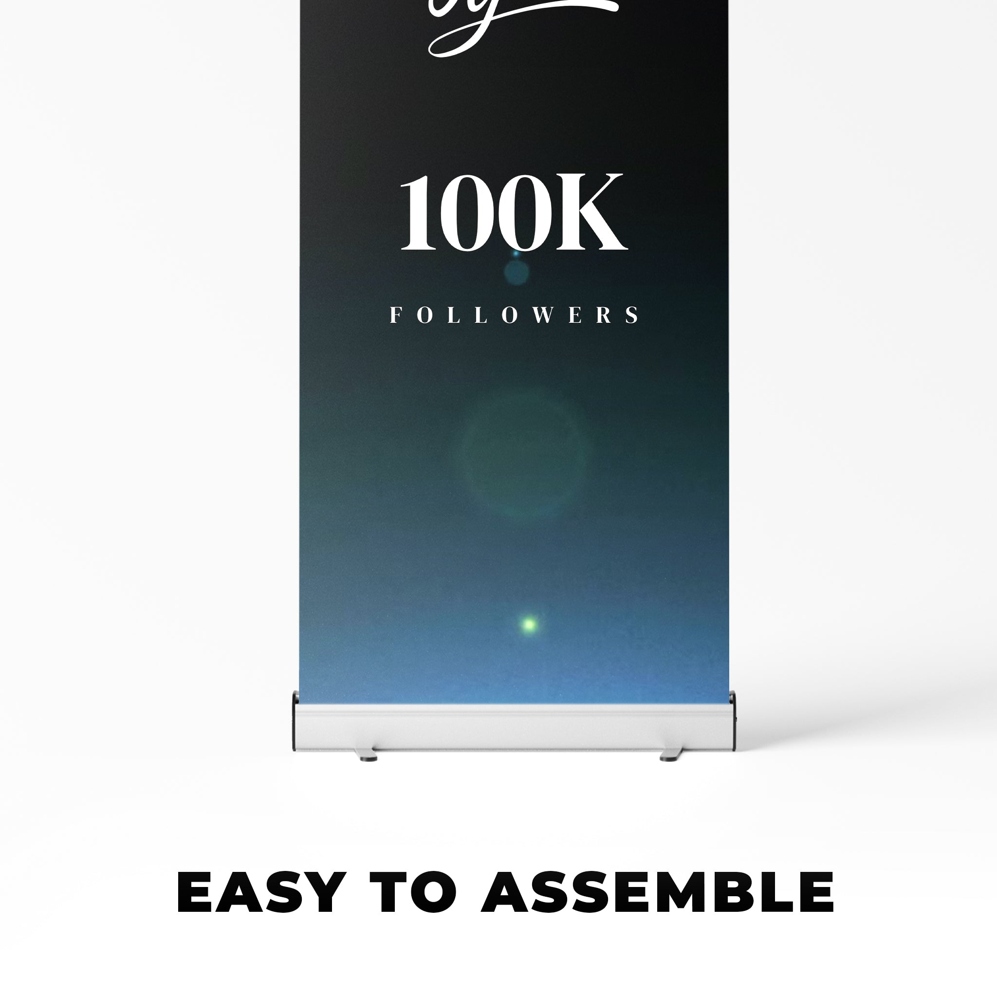 100K-1 Retractable Banner