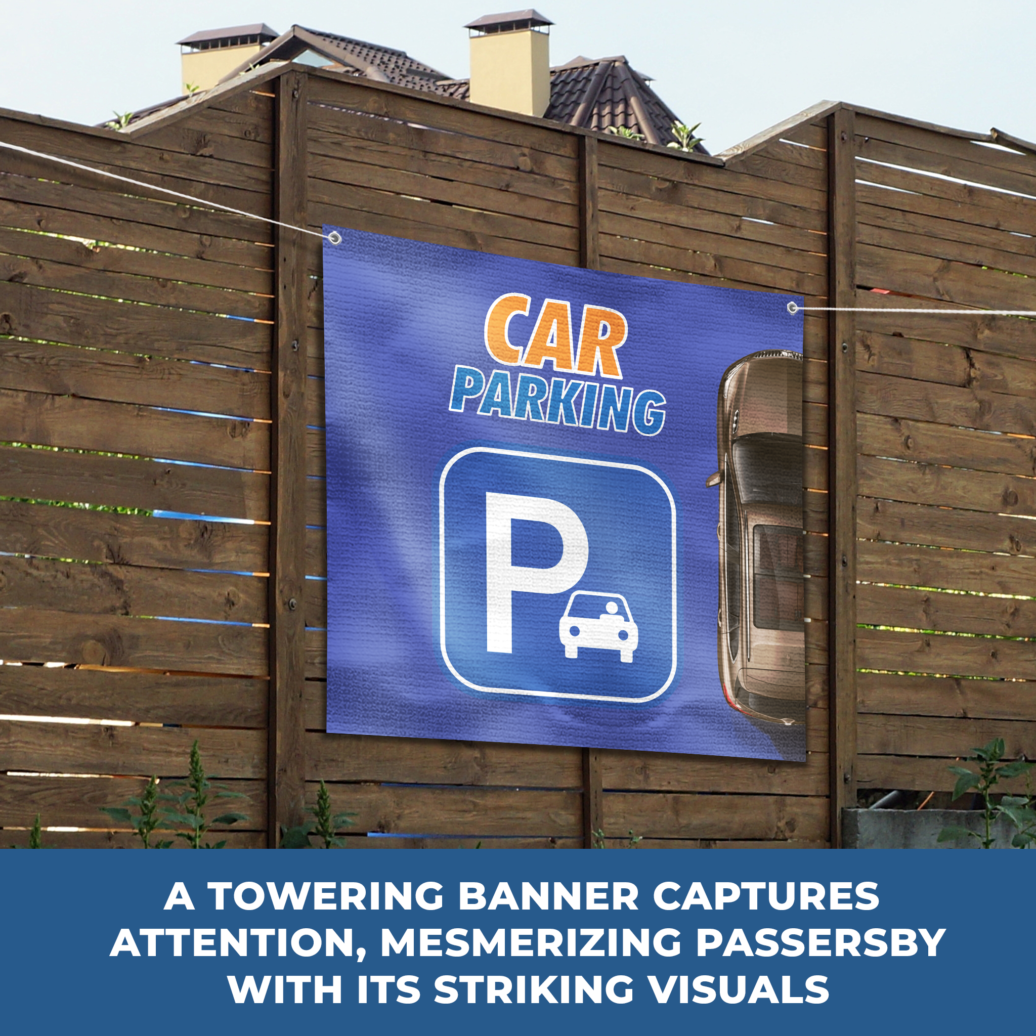 Car Parking Large Banner