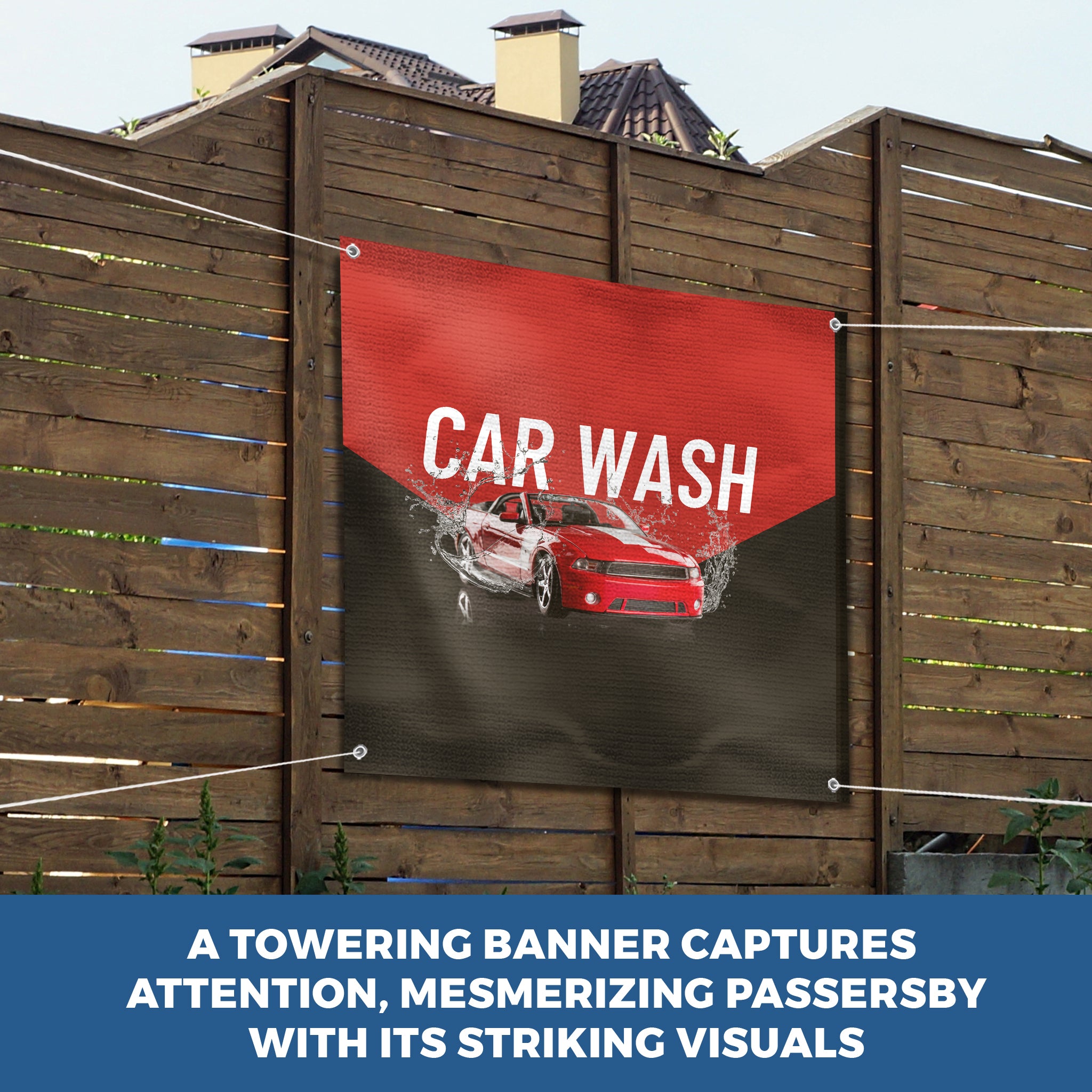 Car Wash 3 Large Banner