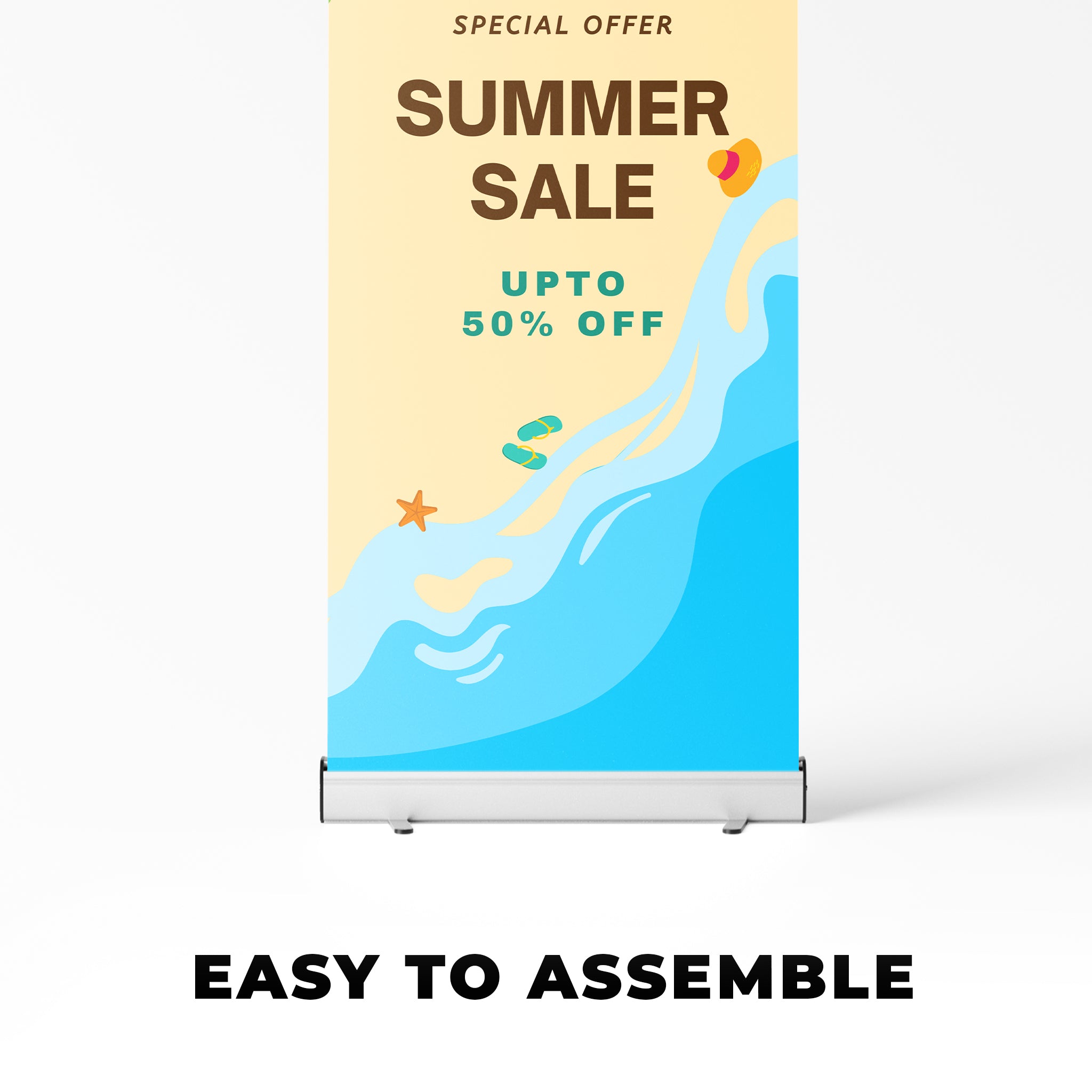Summer Sale Retractable Banner
