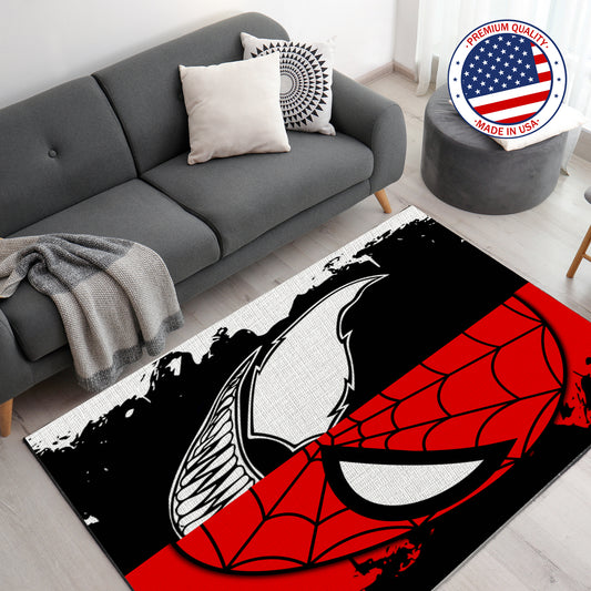 Spiderman inspired Gaming Rug - 62x40 inches