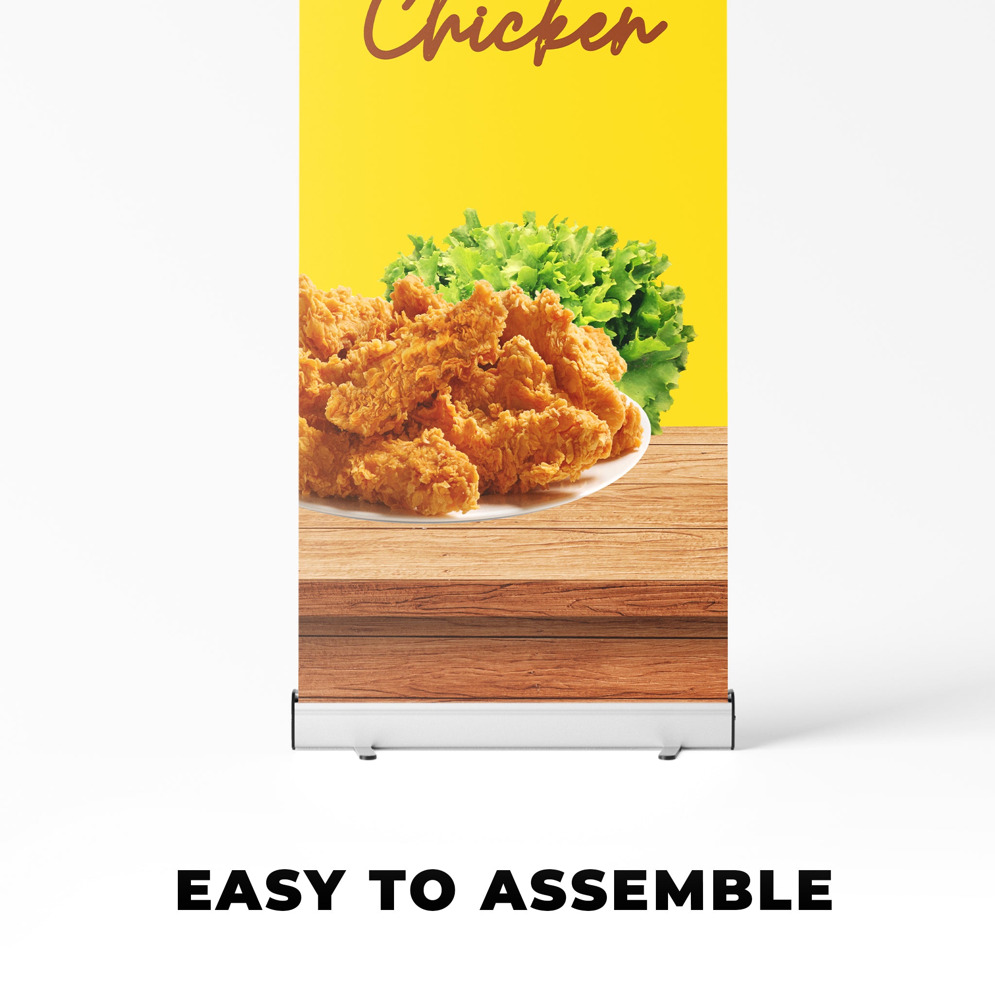 Fried Chicken Retractable Banner