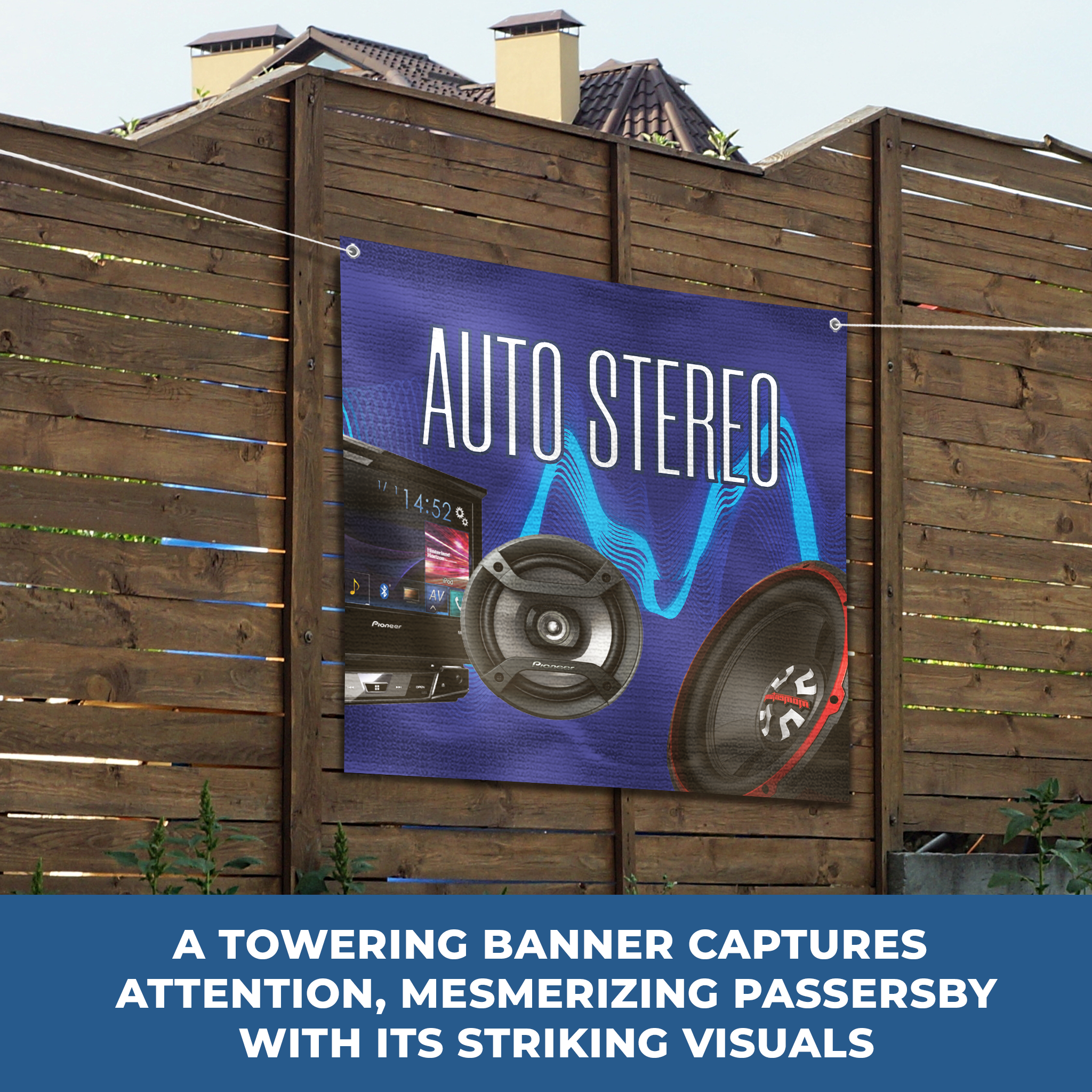 Auto Stereo Large Banner
