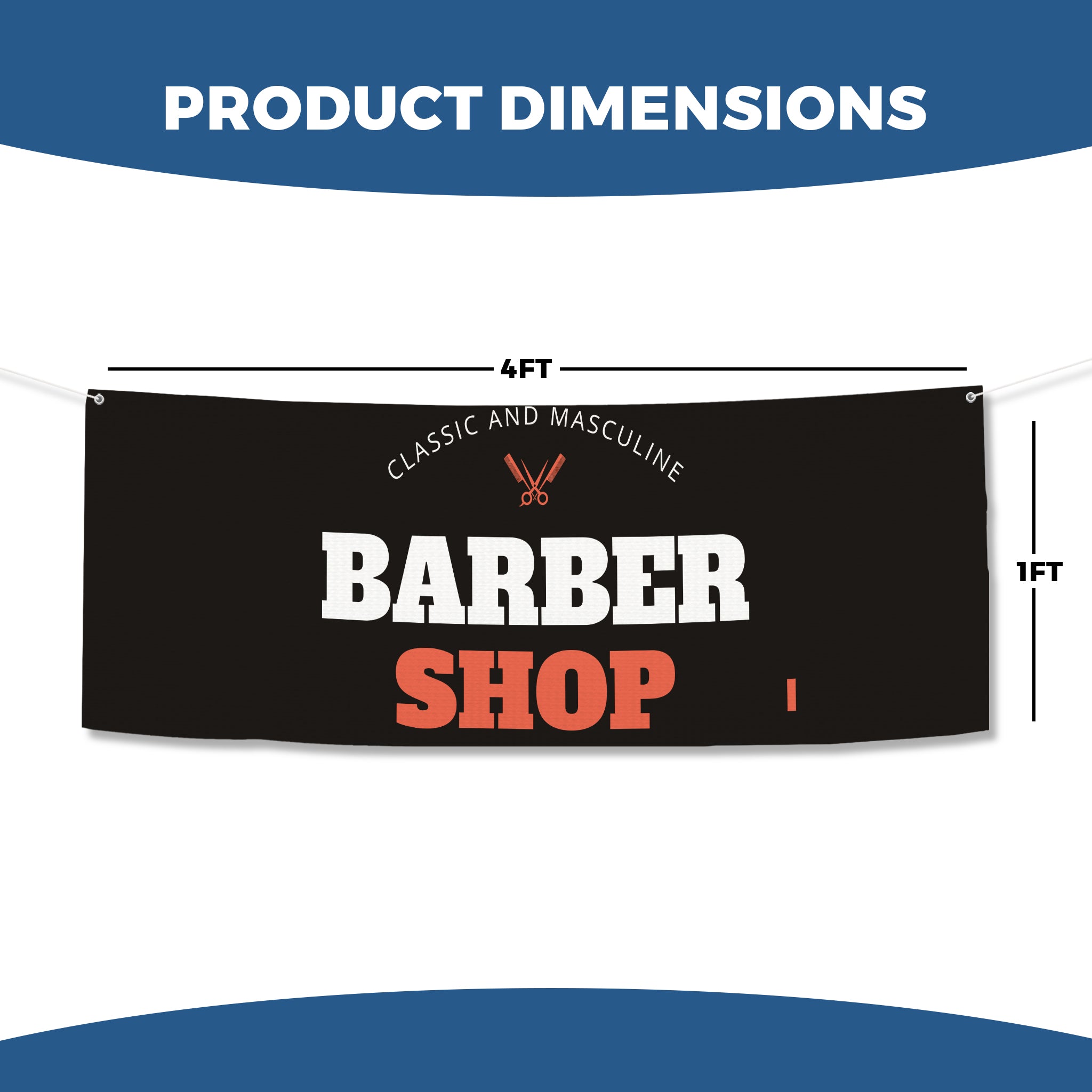 barber shop banner designs