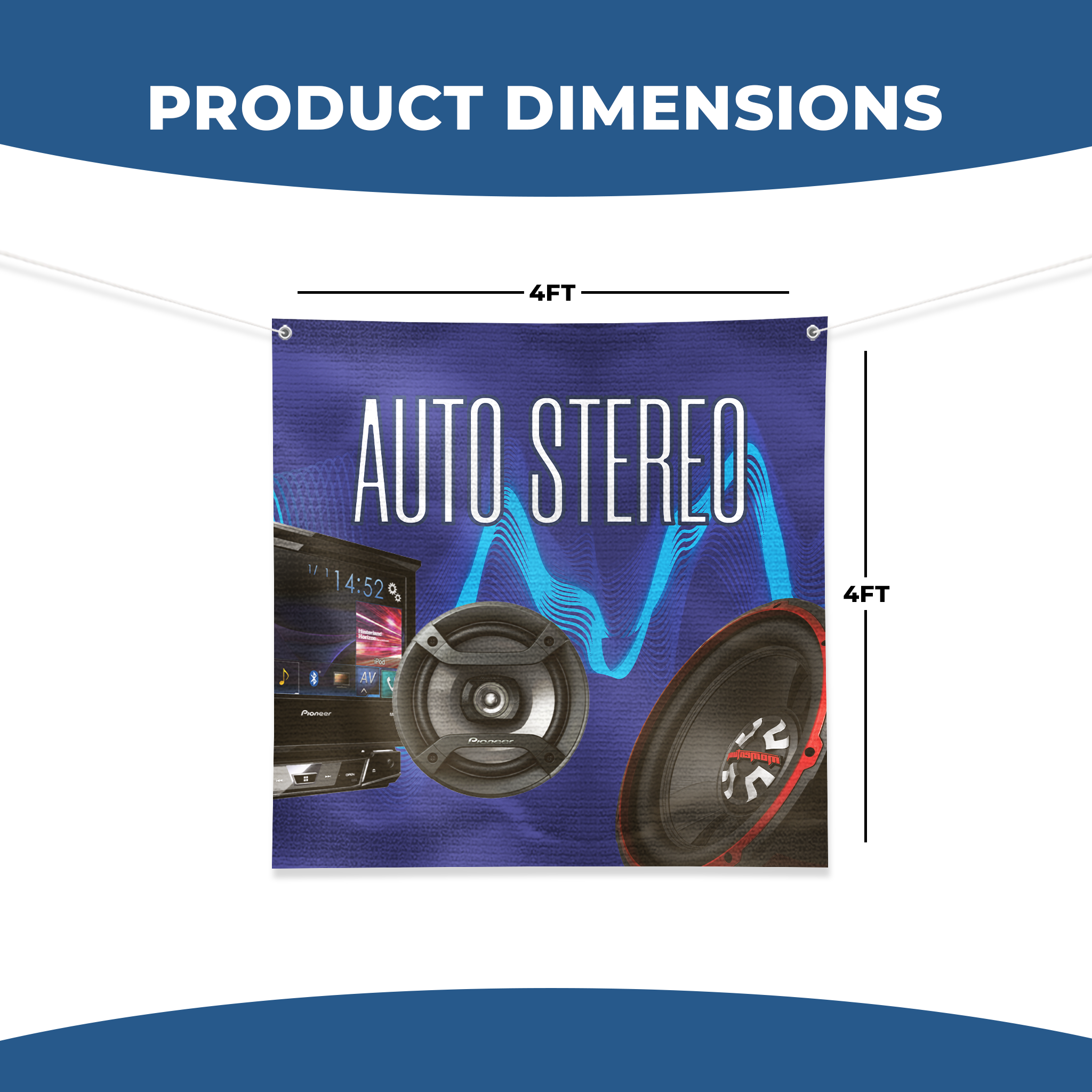 Auto Stereo Large Banner