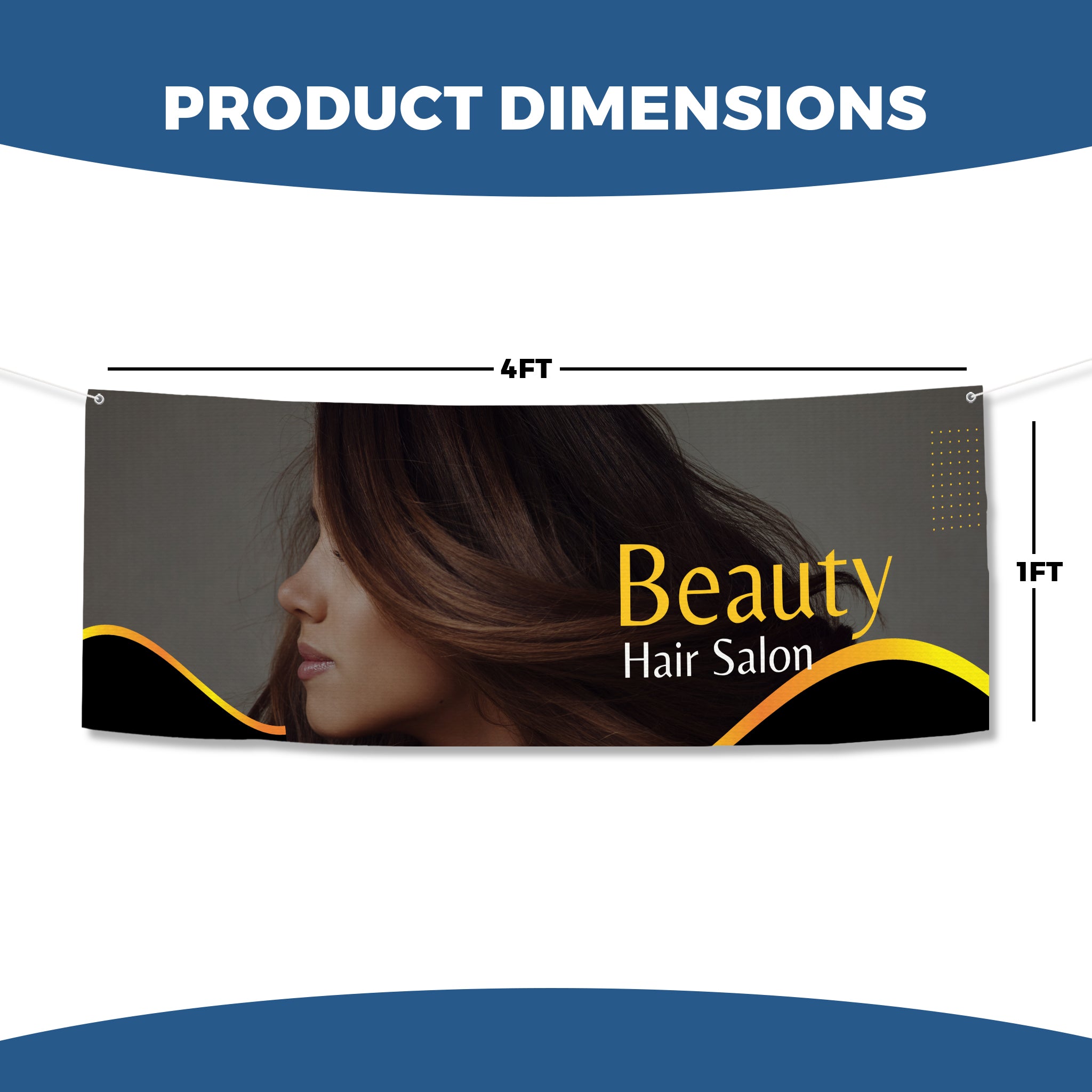 Beauty Hair Salon Large Banner