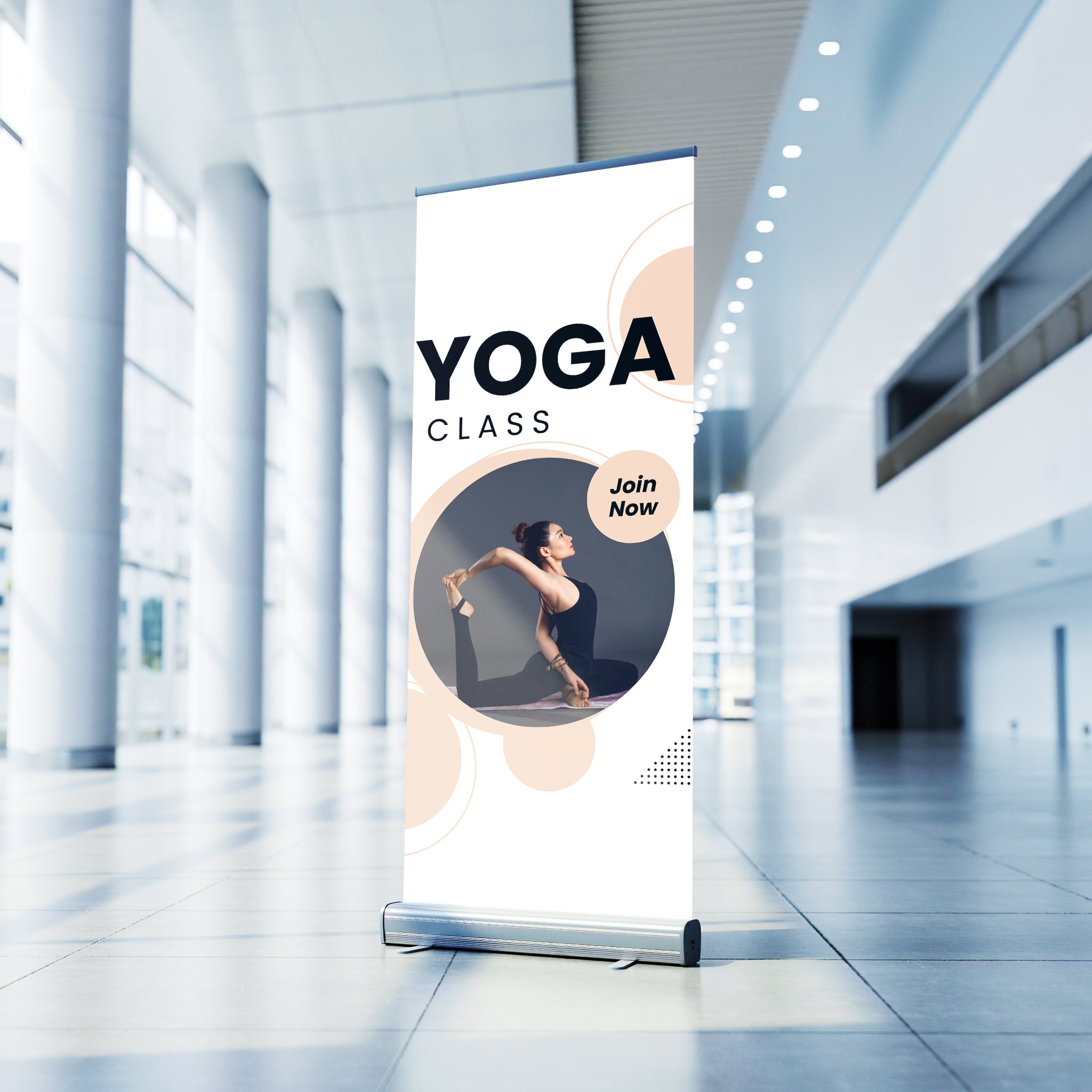 Yoga Retractable Banner