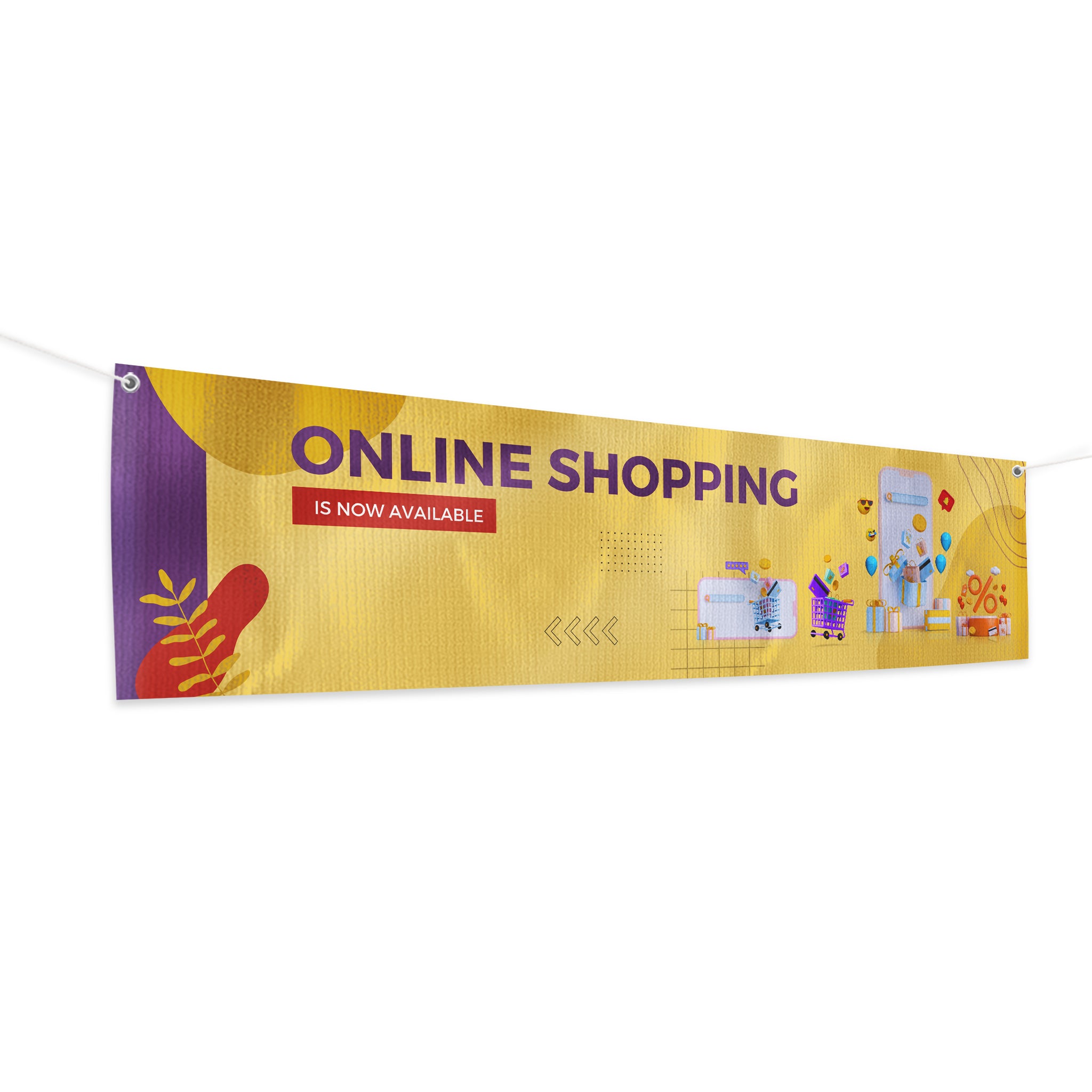 Online Shopping Large Banner