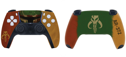 Boba Fett Custom Design PS5 Controller