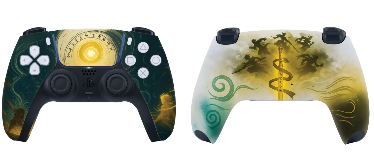 Black Myth Wukong Custom Design PS5 Controller
