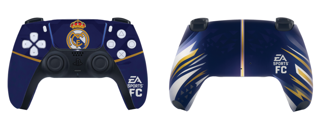 Real Madrid Design PS5 Controller