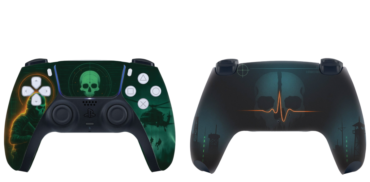 COD Ghost Custom Design PS5 Controller