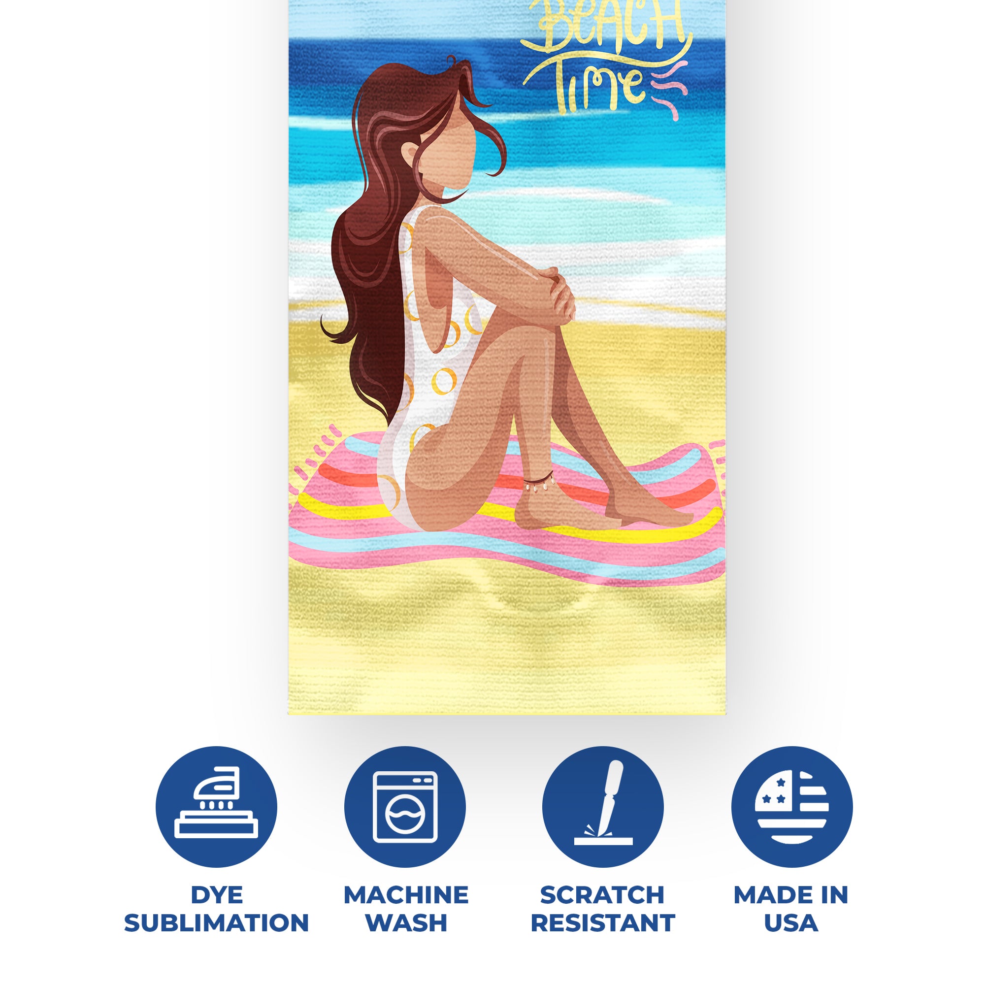 Beach Hanging Wall Banner