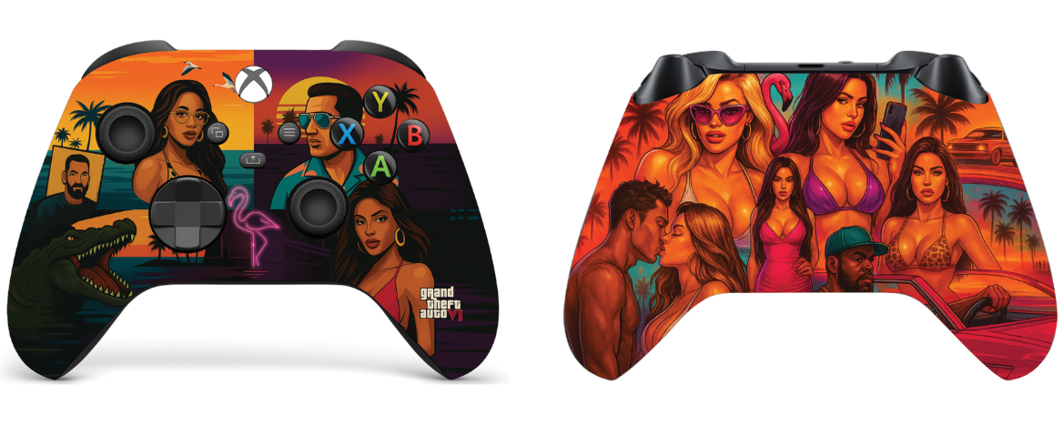 GTA 6 Inspired Xbox Series X/S Controller