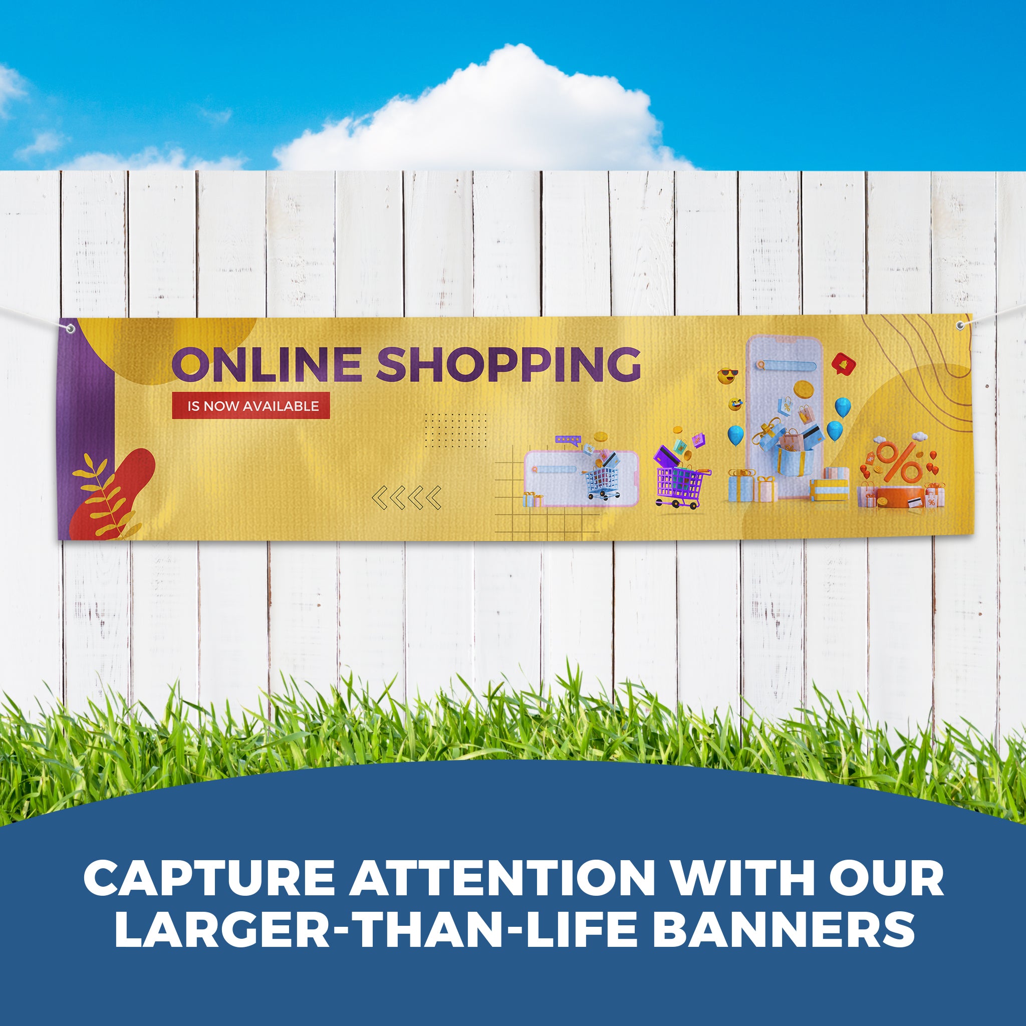 Online Shopping Large Banner